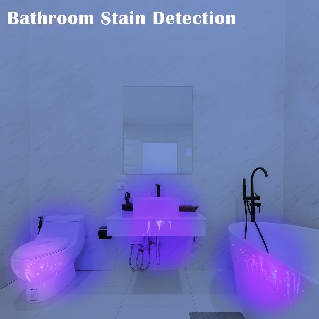 Waklyte Black Light Uv Light, 21 Led 395Nm Uv Flashlight, Powerful Mini Blacklight Flashlight, Small Portable Black Light Flashlight For Pet Urine Detection, Scorpion, Resin Curing, Bed Bug, Nails