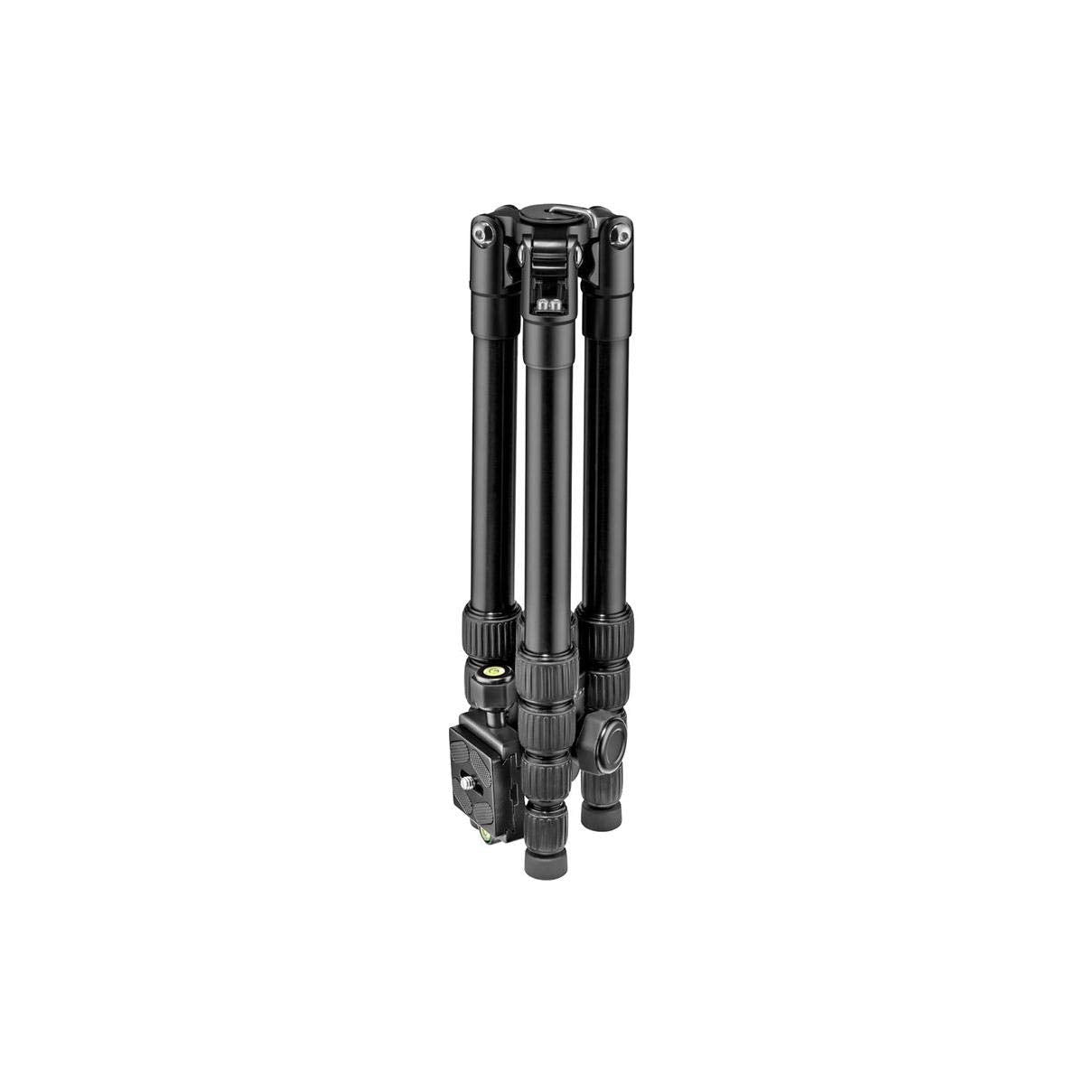 Manfrotto Element Traveller Small 5-Section Aluminum Tripod With Ball Head, Black