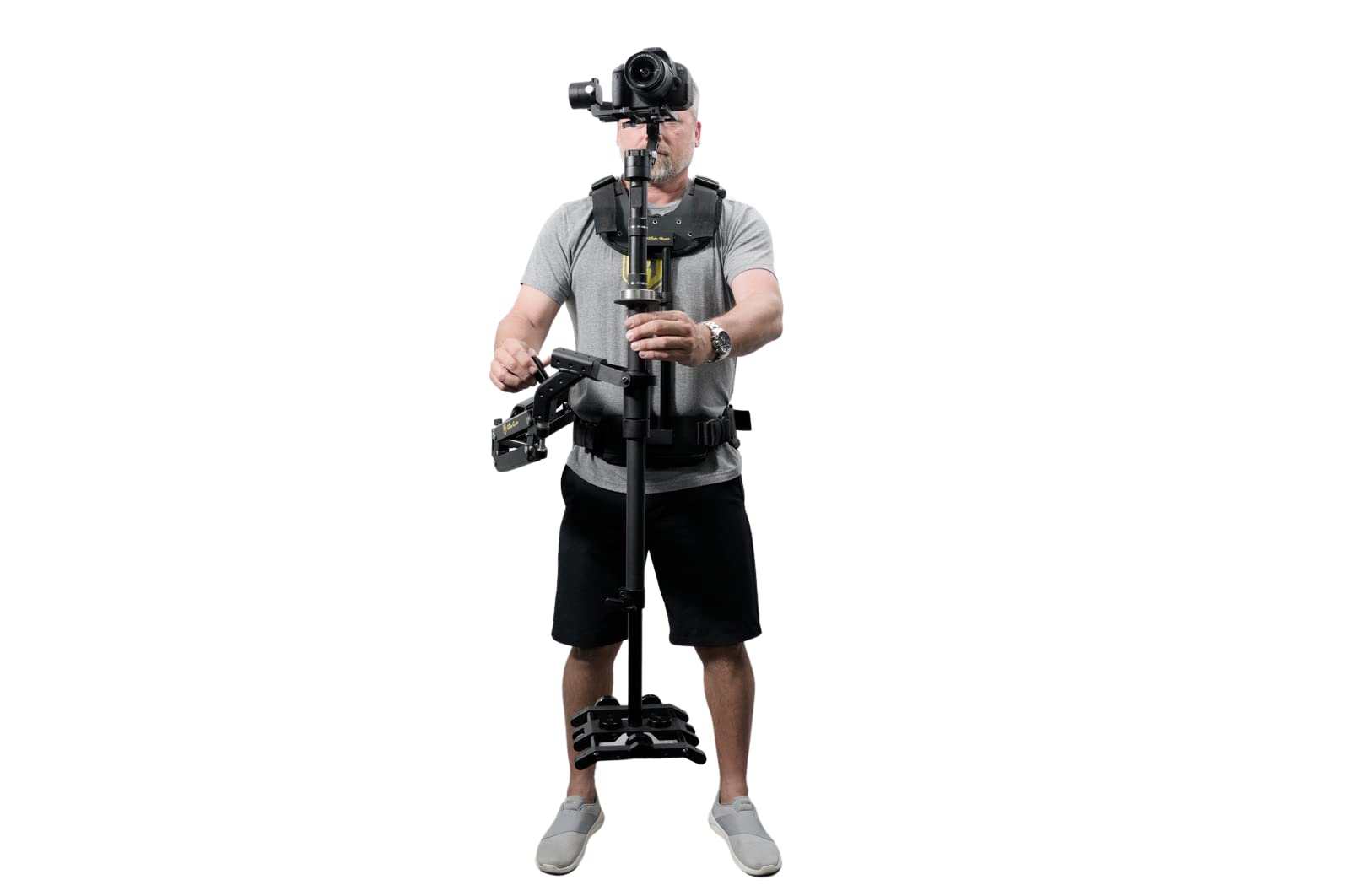 Glide Gear Steady Cam Vest And Arm 5 Axis Stabilization G2G 1000 Kit