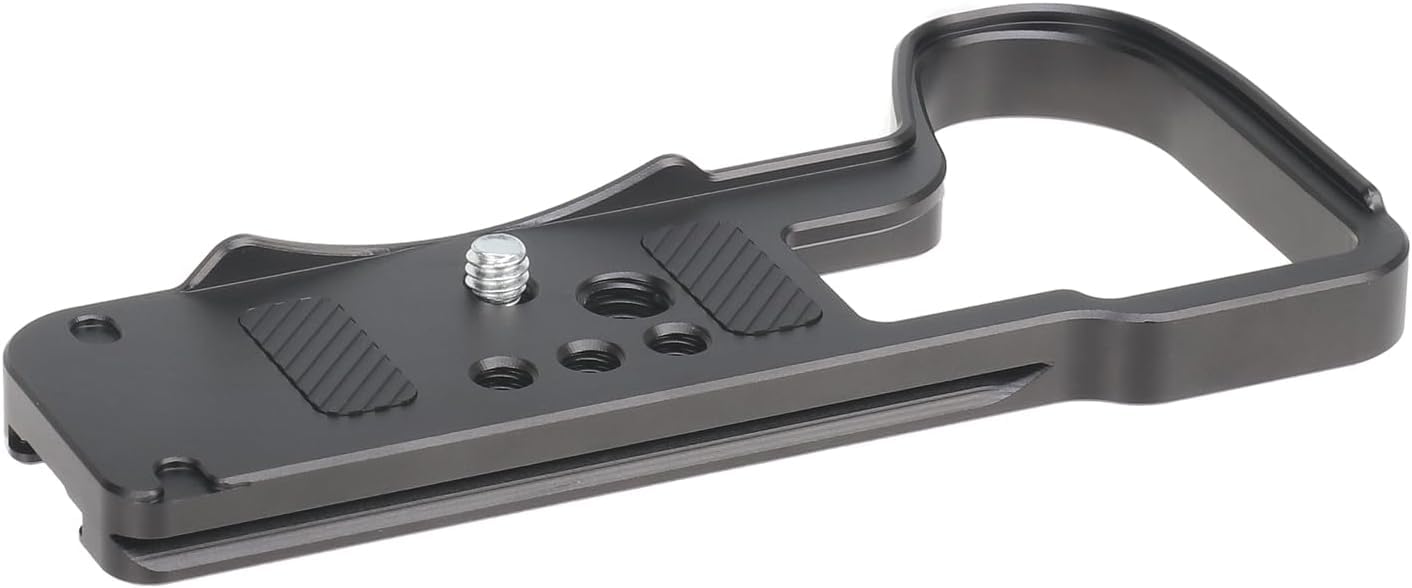 Hersmay Quick Release Baseplate Plate For Panasonic S5Ii S5Iix G9Ii Mirrorless Camera With Cold Shoe Mount, Compatible With Arca-Swiss Standard Tripod Ballhead