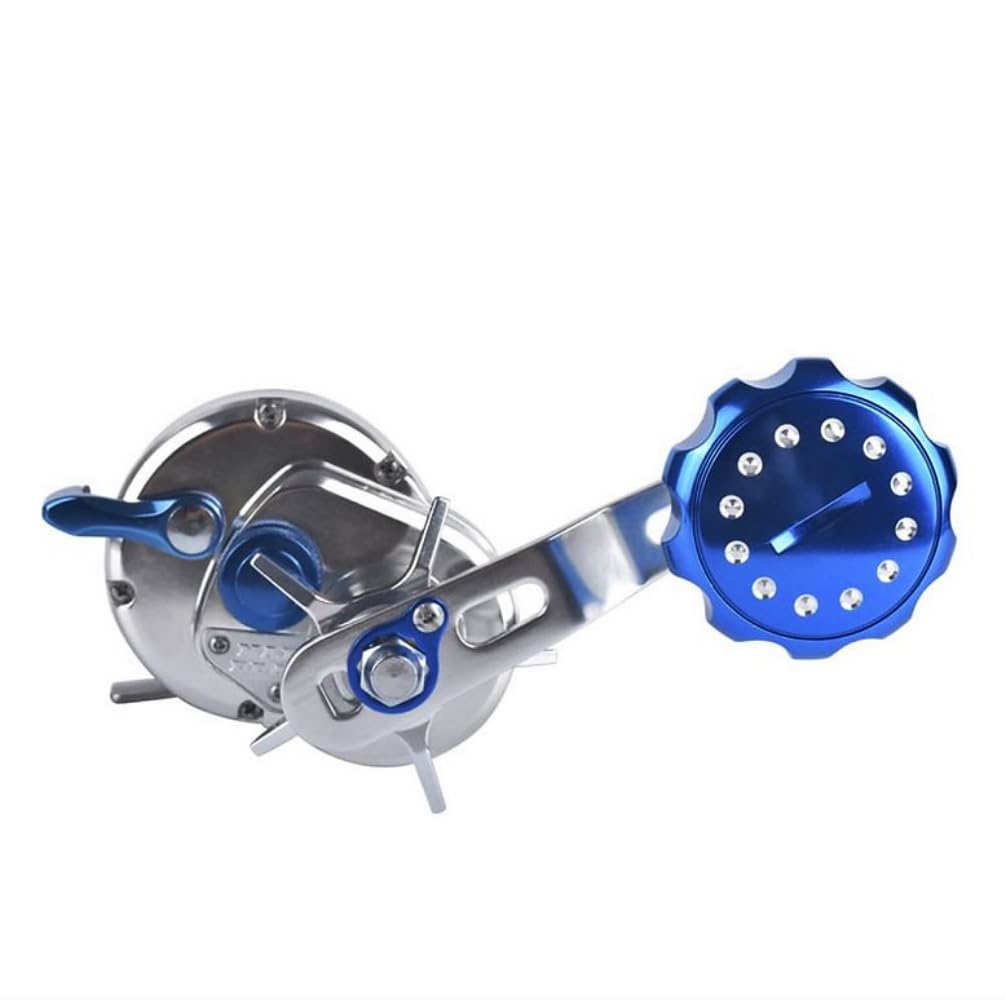 Ancient Mariner Slow Pitch Jigging Reel, Incredible Durability Star-Drag Jigger Fishing Reel Saltwater Conventional Reels