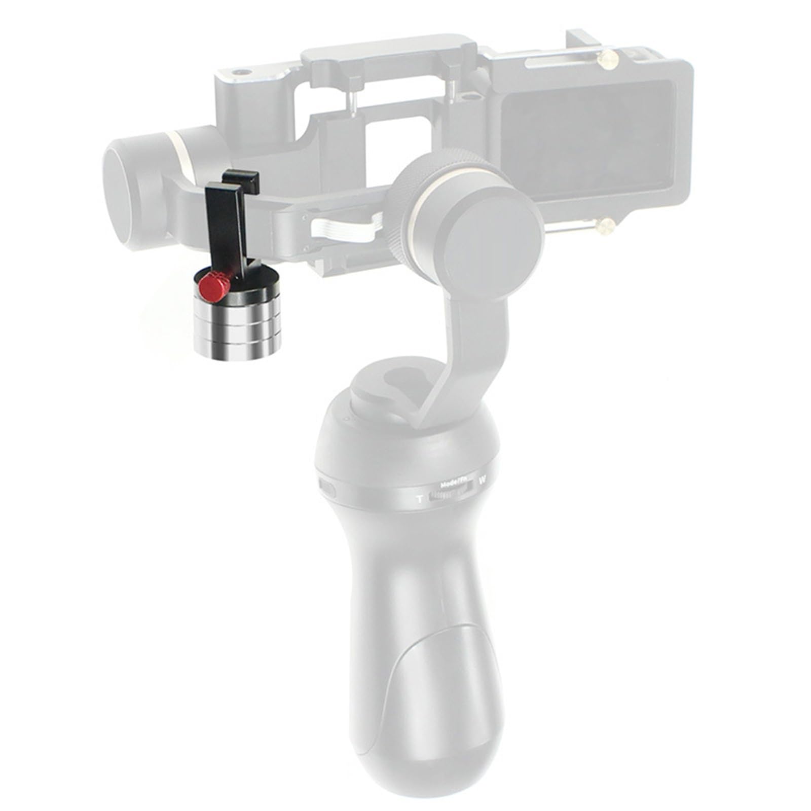 Wansupyin Gimbal Leveling Counterweight Balance Weights Set For Zhiyun Smooth Q/2/3/4 Phone Stabilizer, 3 Weights & 1 Clip