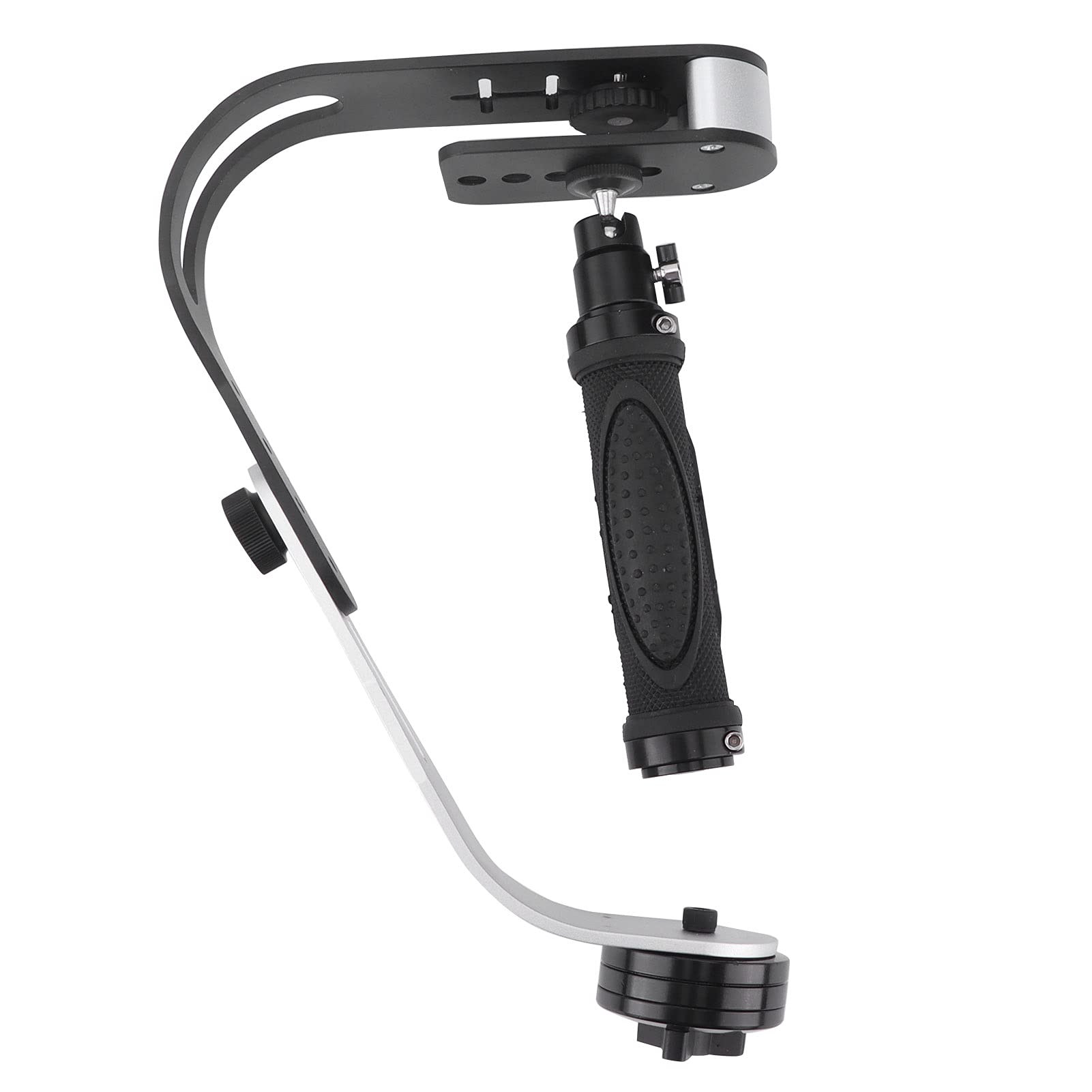 Aqxreight Handheld Bow Shape Aluminum Alloy Camera Stabilizer With Rotating Handle