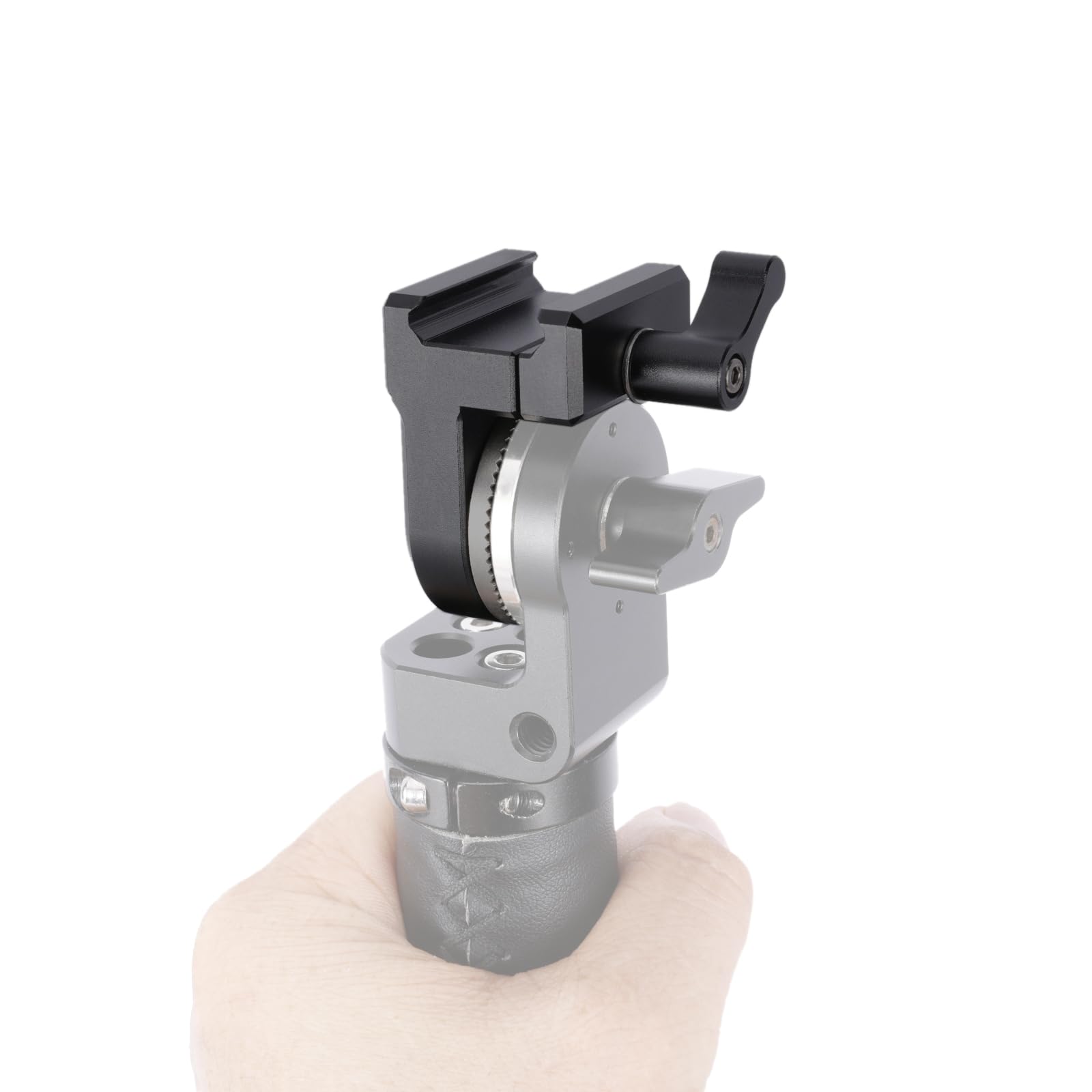 Niceyrig Quick Release Nato Clamp To Rosette Mount Adapter Applicable For Dji Rs2 / Rsc2 / Rs3 / Rs3 Pro / Rs4 / Rs4 Pro Stabilizer, Camera Cage Rig- 586