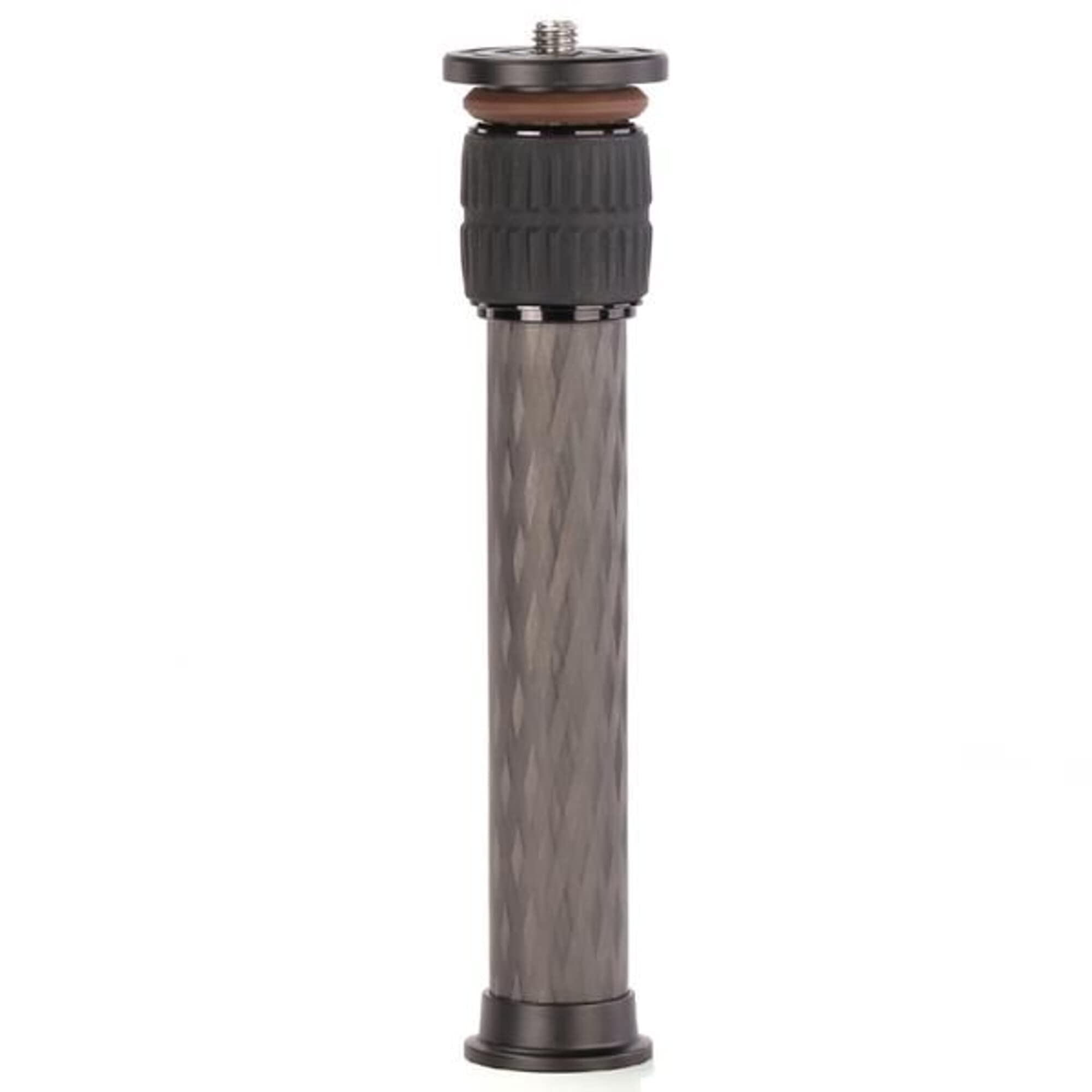 Leofoto Center Column, Add-On Tripod Extension, Carbon Fiber, Adjustable 2 Sections, Convertible Screw Stud, 3/8" Mounting Thread, 4 (Dc-282C)