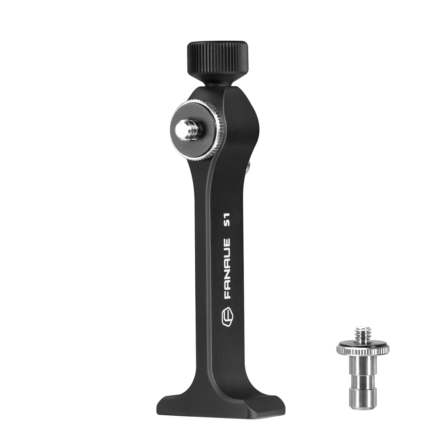 Fanaue Binocular Tripod Adapter, Binocular Mount 1/4 Inch Threading Mount Aluminium (S1Pro)