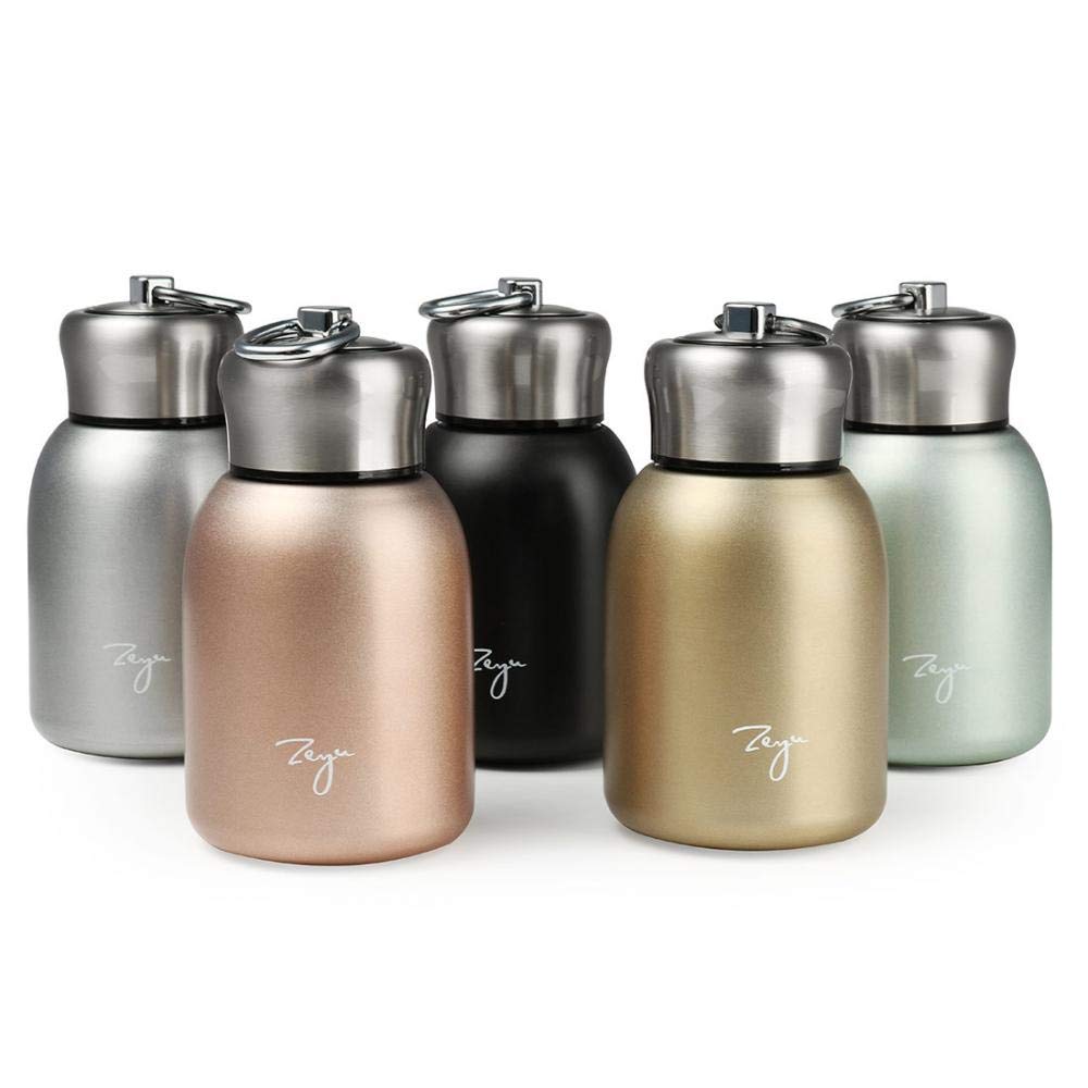 Gets Mini 9 Oz Stainless Steel Water Bottle, 280Ml Vacuum Insulated Water Bottle Leak Proof Sport