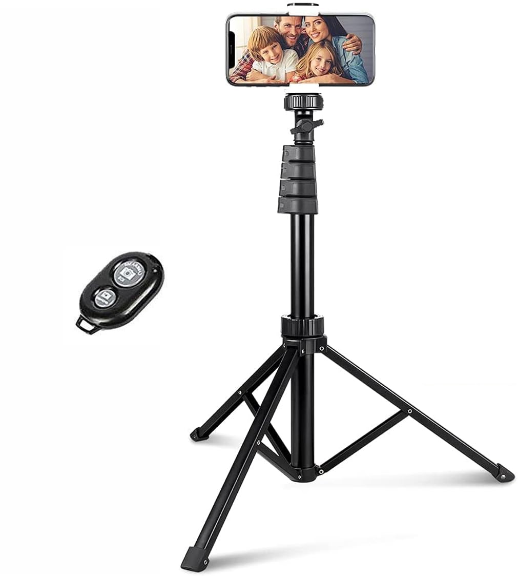 Fonus Wireless Tripod Selfie Stick Compatible With Samsung Galaxy S22 S23 S24 S25 Ultra Plus, A16 A35 - Monopod Remote Shutter Built-In Self-Portrait Extendable