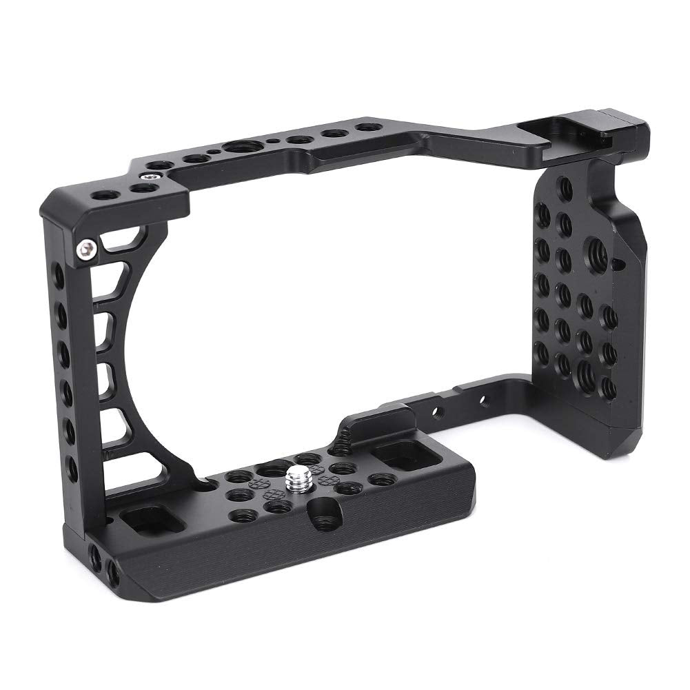 Kimiss Aluminium Alloy Camera Video Cage Stabilizer Lightweight Accessory For A6000/A6100/A6300/A6400/A6500