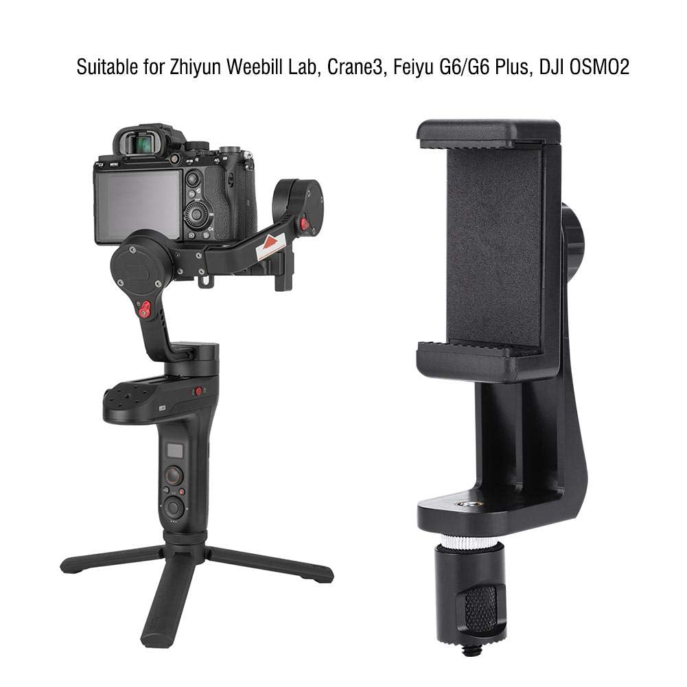 Zopsc Universal Gimbal Phone Bracket Smartphone Clip Holder Mount Bracket For Zhiyun Weebill Lab Crane3 Feiyu G6 Gimbal Accessory