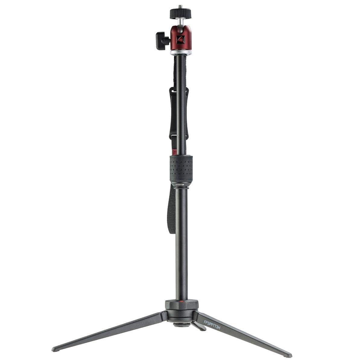 3Pod Small Portable 2-Section Table Top Tripod With Ball Head For Dslr & Gopro Cameras