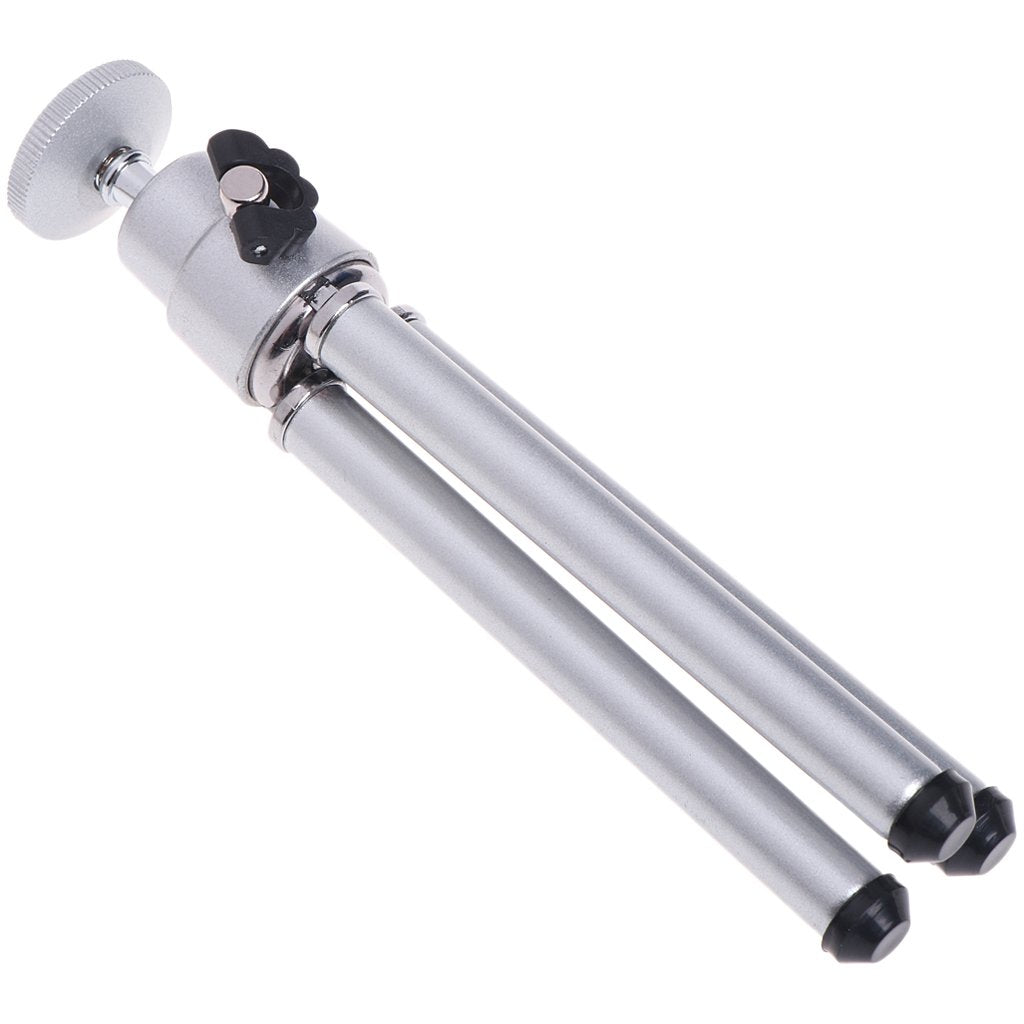Kangneei Mini Multi-Purpose Tripod, Aluminum, Black, Standard 1/4-20 Thread, 14-34Cm