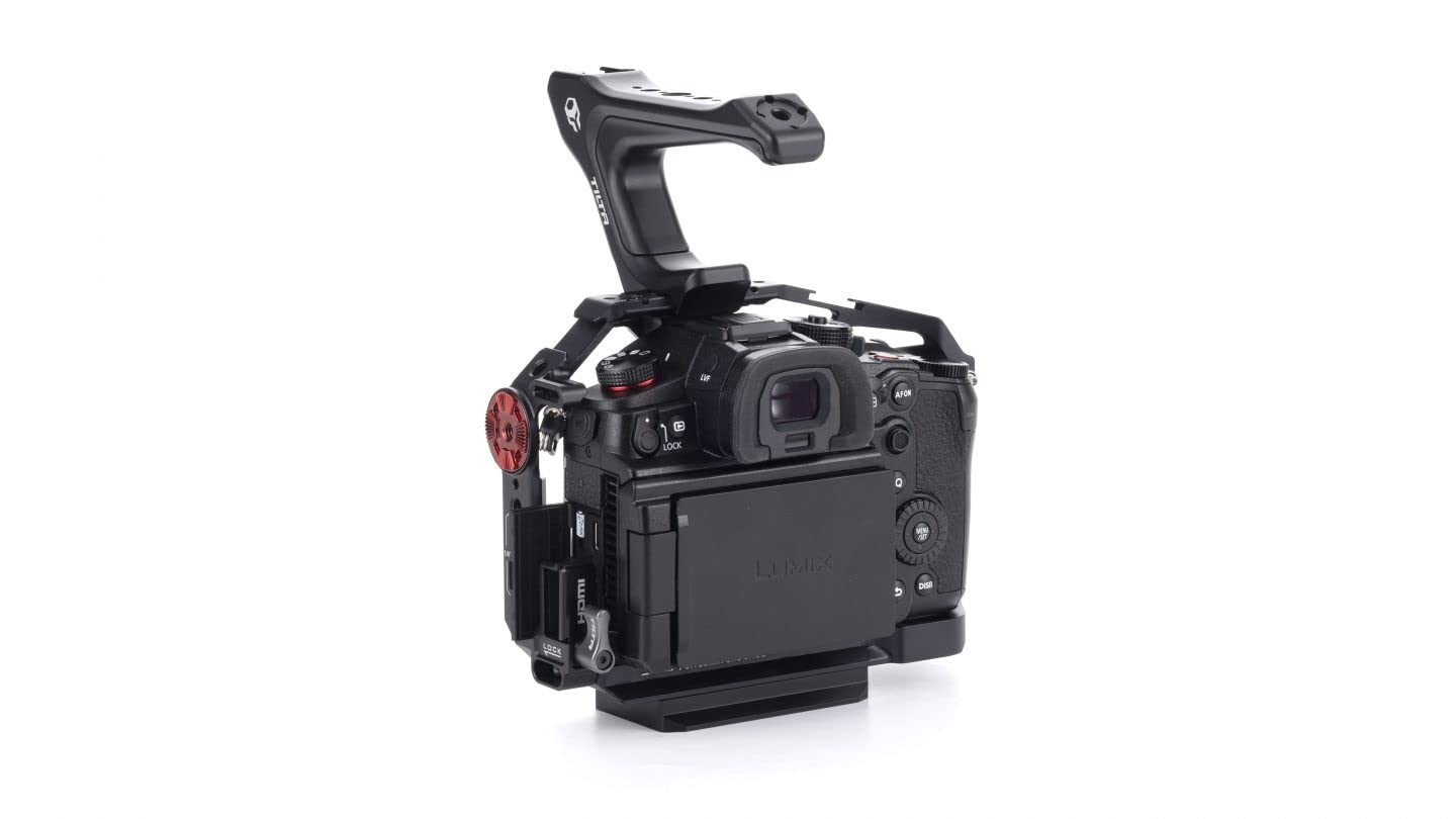 Tilta Camera Cage Compatible With Panasonic Gh7/Gh6 Basic Kit – Black Ta-T15-A-B