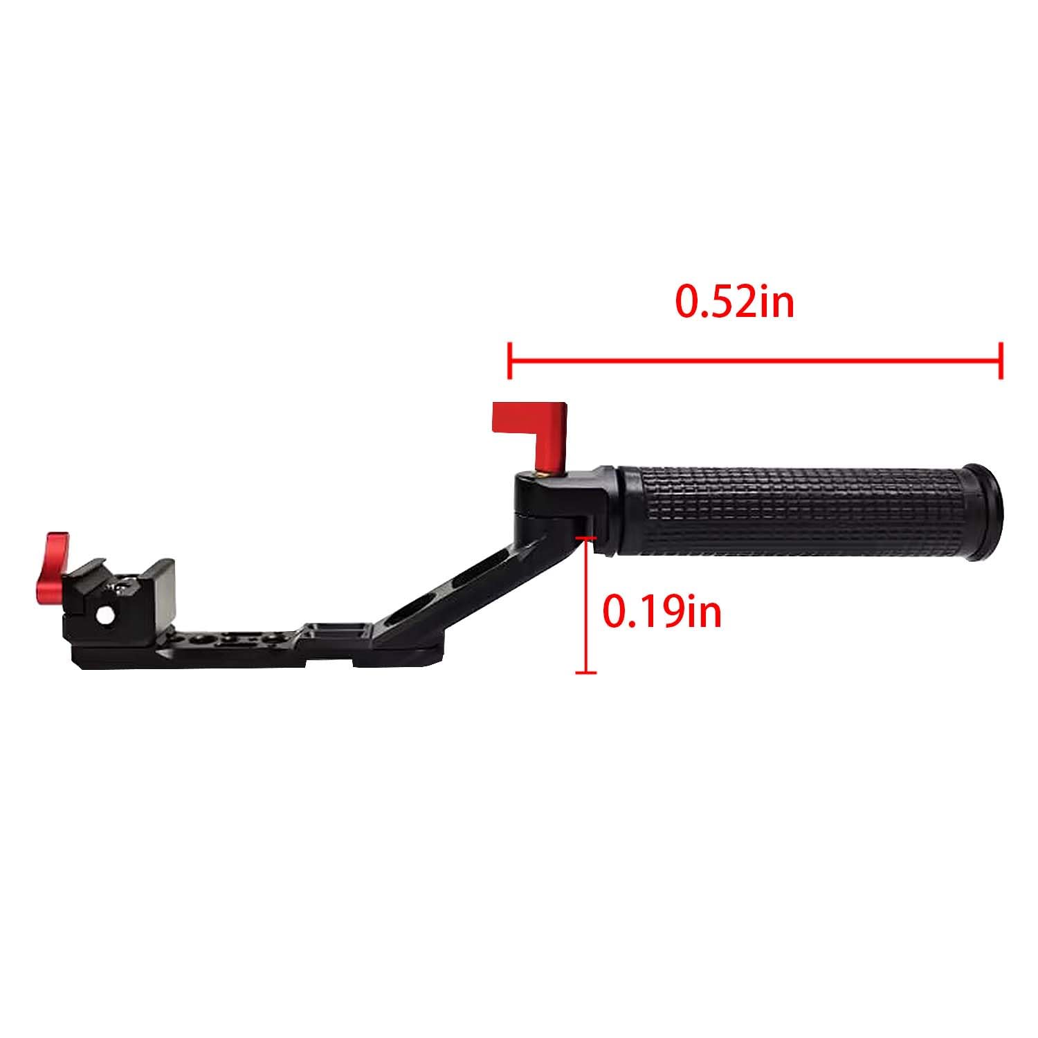 Loiezuir Silicone Sling Handle For Dji Rs4 Kettle Handle Rs2/3 Slr Camera Accessory Stabilizer Adjustment Expansion Multifunctional Handle Rs2 Rs3 Rs4Rs