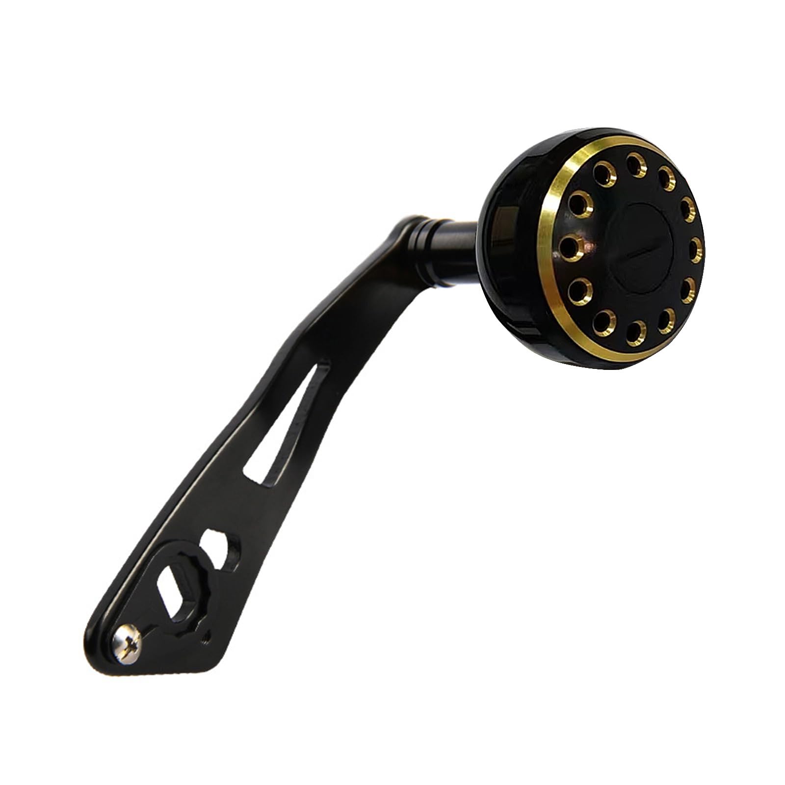 Heoter Single Fishing Reel Handle Metal Fishing Reel Replacement Fishing Tackle Tools For Low Reel