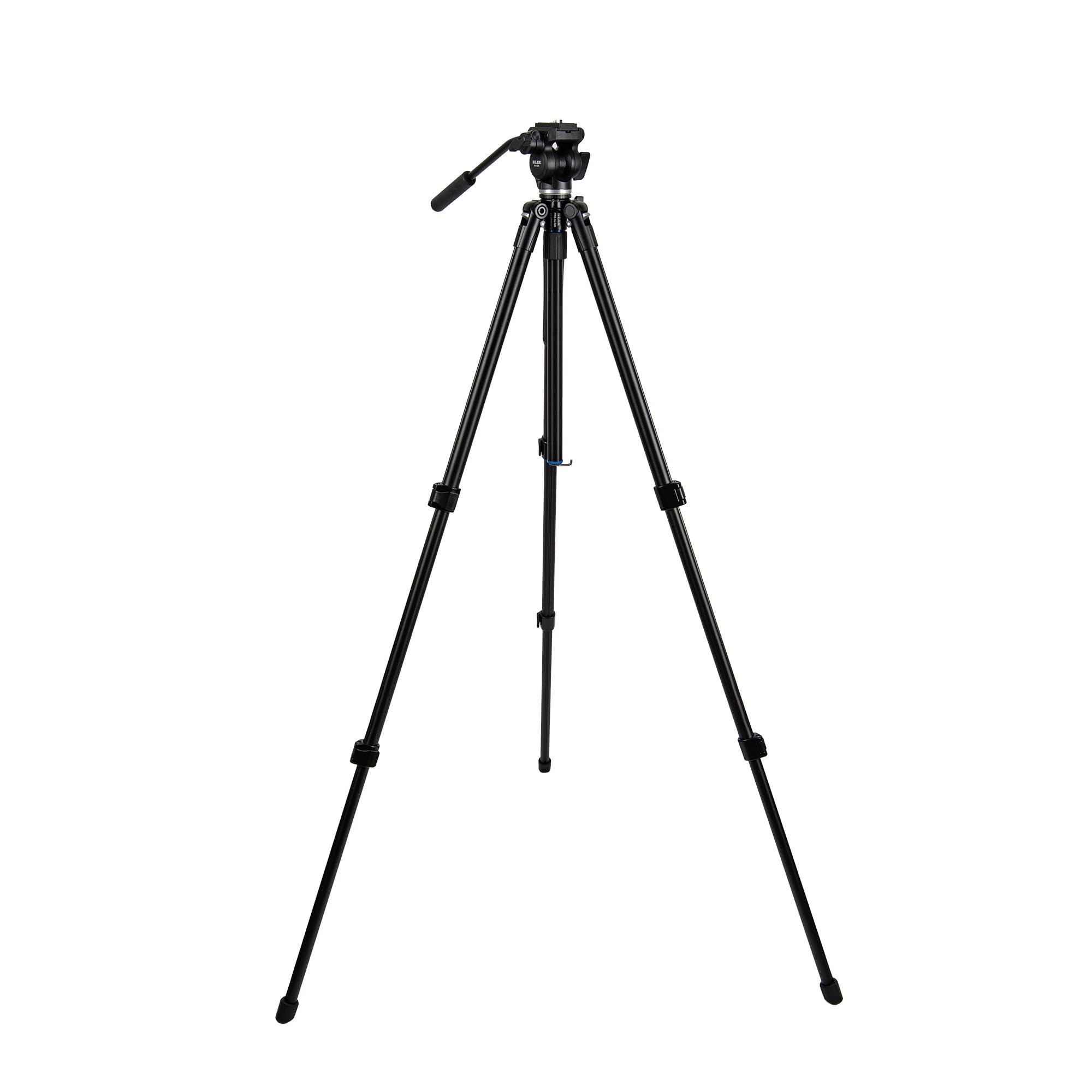 Slik Pro Al-523-Svh-520 Aluminum Tripod Kit With Svh-520 Fluid Video Head