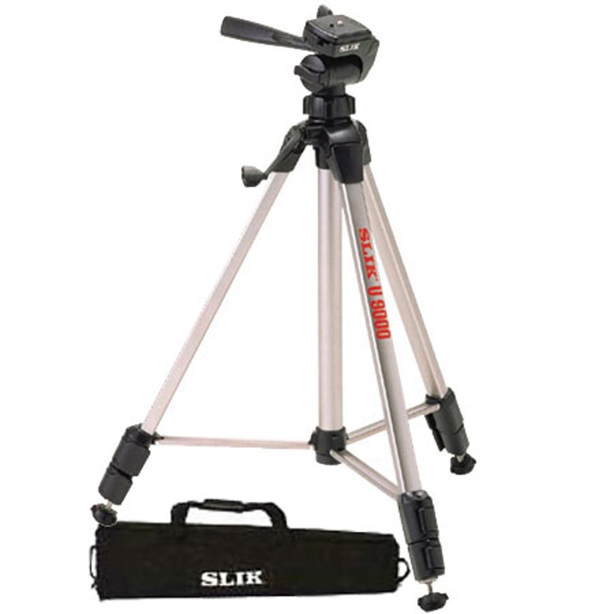 Slik U9000Tbm U9000 Video Photo Tripod With Soft Carrying Case