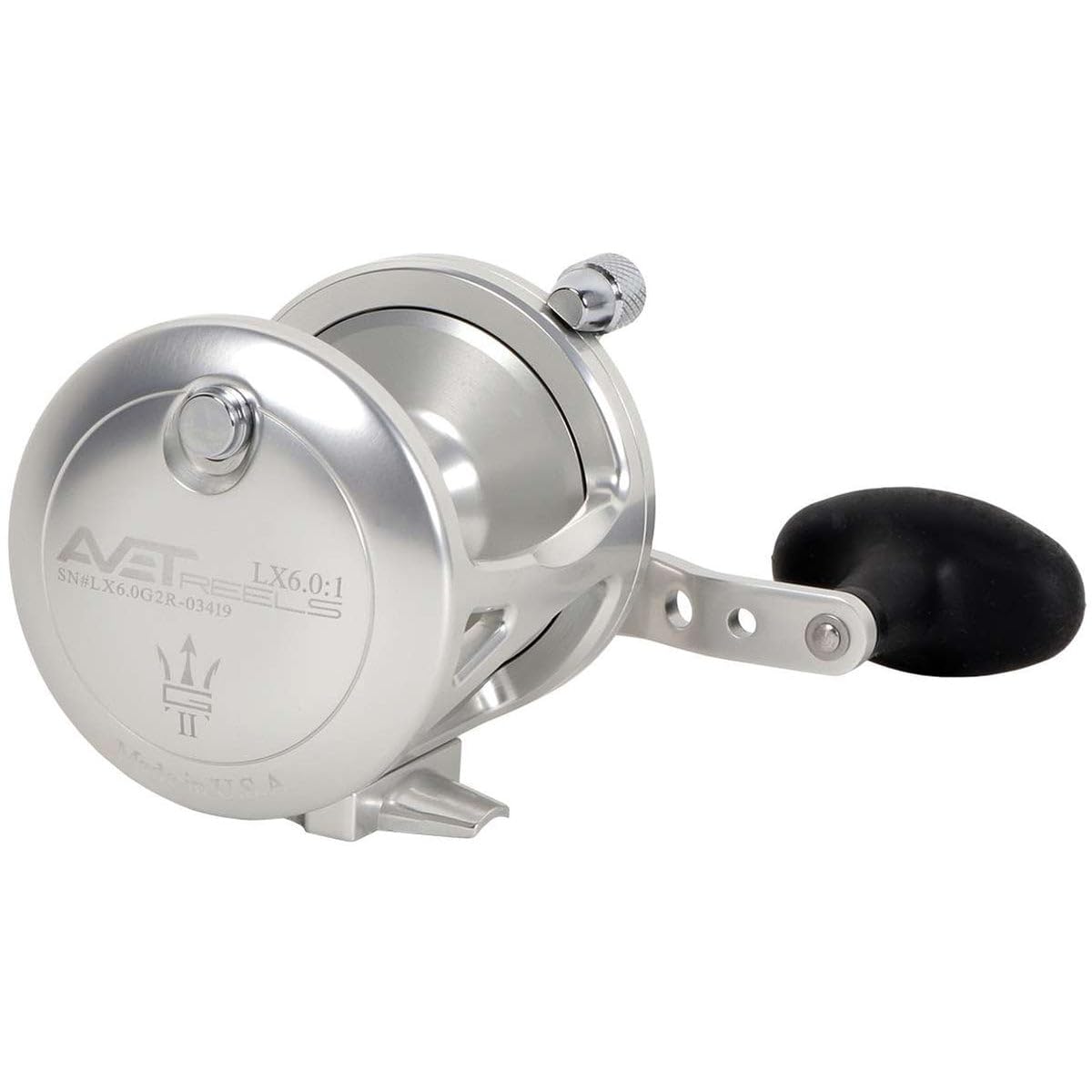 Avet Reels Lx 6.0 G2Ngp Mc Rh-Si G2 Series Lx 6.0 Mc, Rh (Silver)