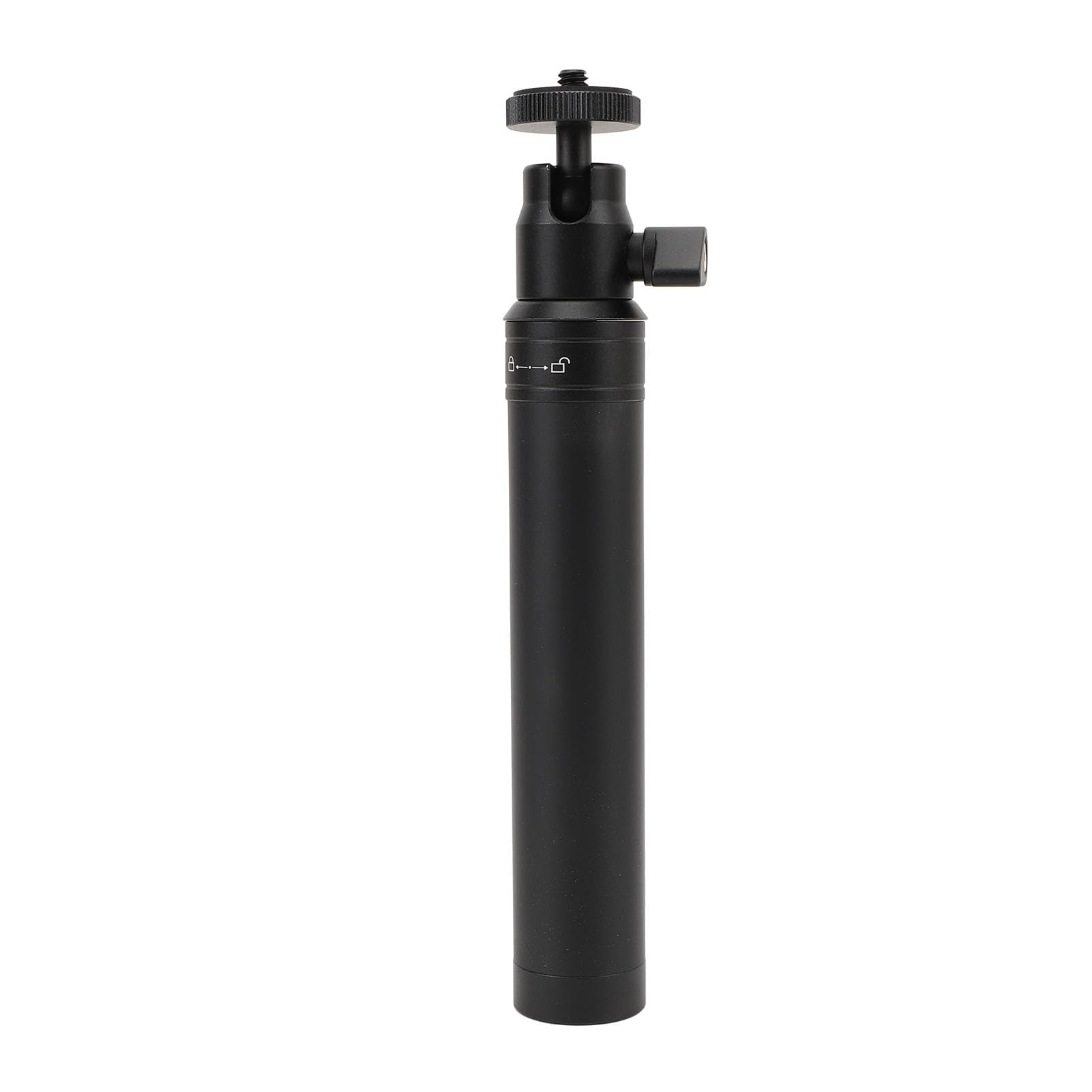 Acouto Lightweight Aluminum Stabilizer Extension Pole With Comfortable Grip 18Cm-69Cm Adjustable Length Compatible With 1/4In Thread Ball Head For Ronin Stabilizers