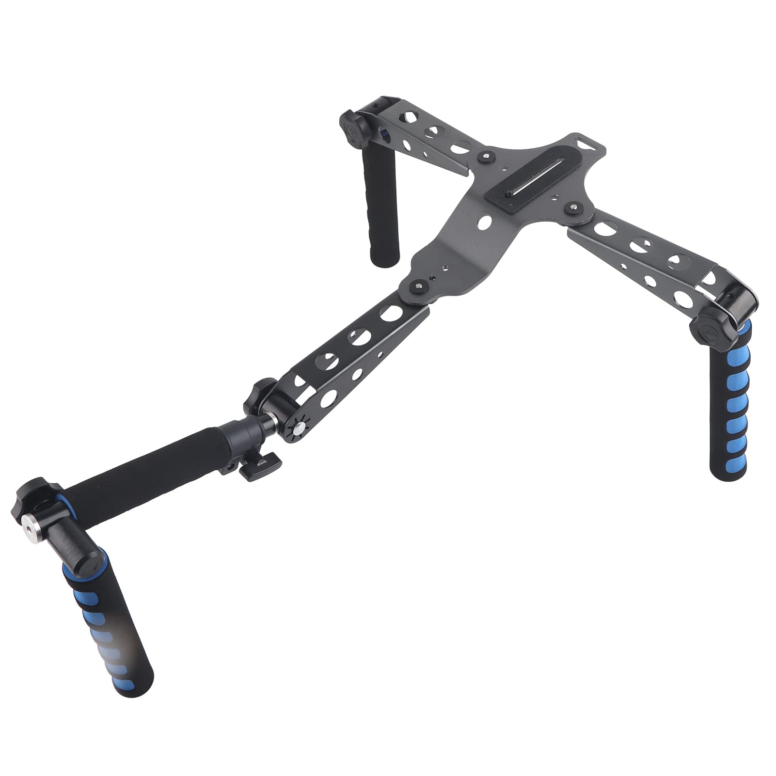 Ashata Single Handle Stabilizer, Aluminium Alloy Camera Shoulder Support Multifunction Photograph Single Shoulder Rig Stabilizer For All Kinds Video Recording Equipment