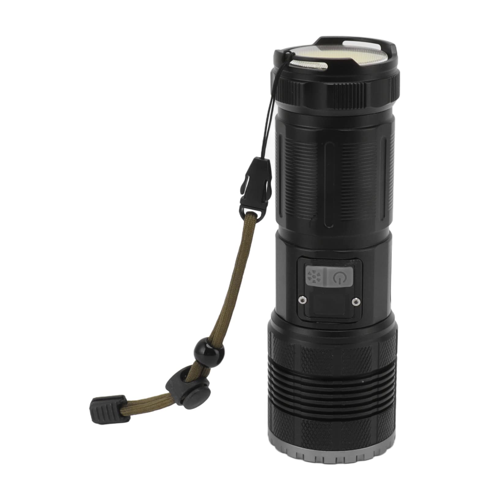 Yyqtgg Led Flashlights, 2000Lm-3500Lm Multifunction Aluminium Alloy Mini Led Torch 5 Speeds Bidirectional Interface High Brightness For Emergency Use