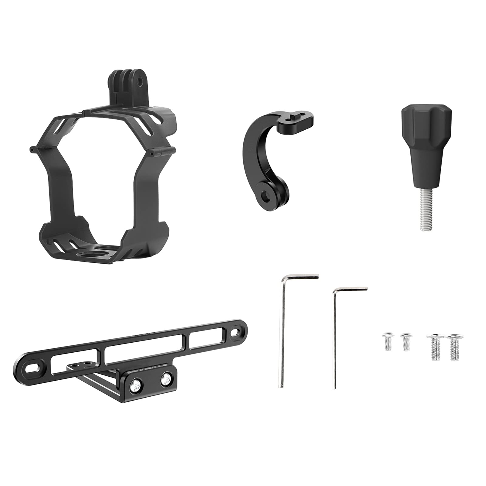 Haoyull For 3/3 Flight Handheld Stabilizer Bracket Holder High Strength Aluminum Alloy Bracket