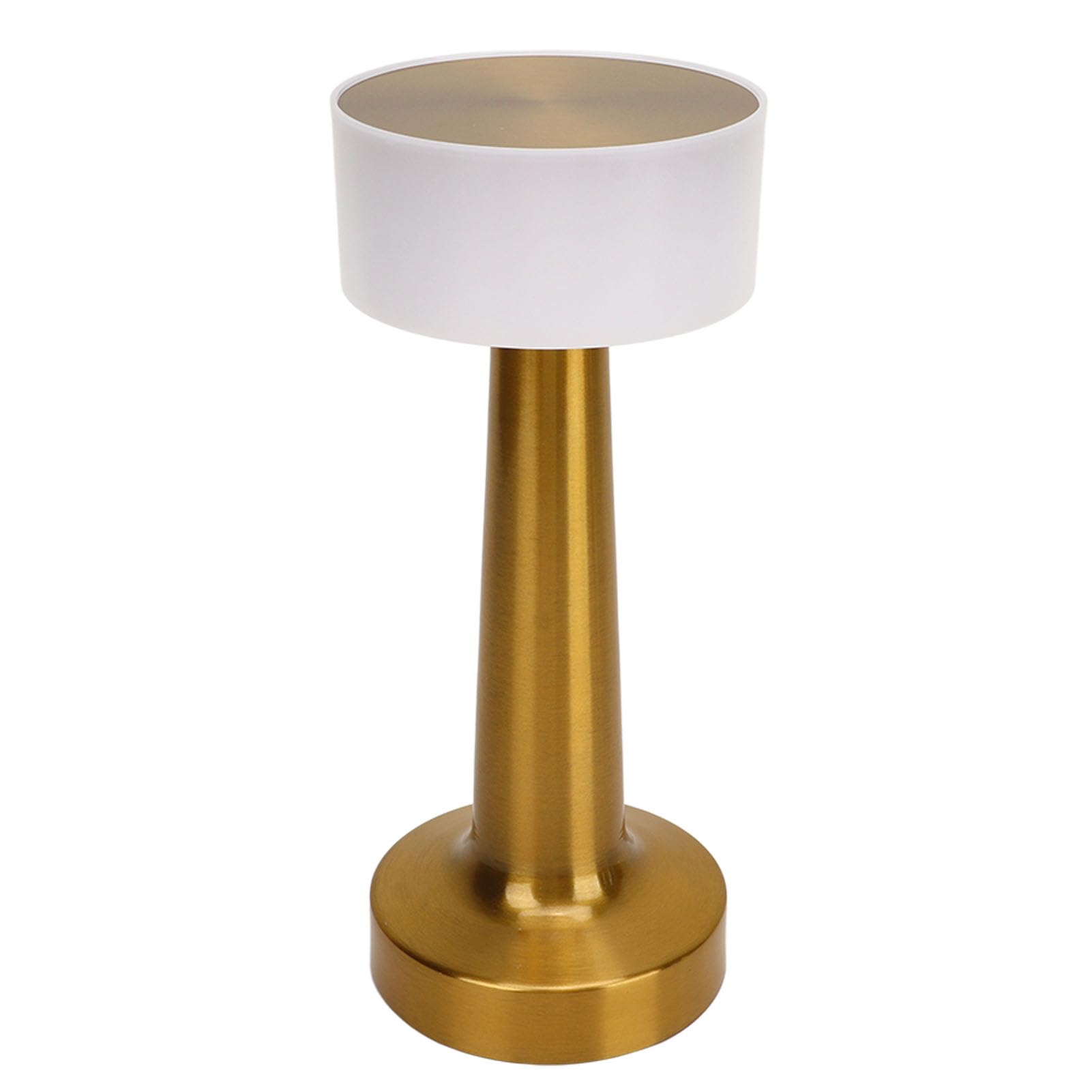 Oukens Table Lamp, Portable Rechargeable Table Lamp With 3 Color Usb Charging Metal Retro Nightstand Lamp, Table Light For Restaurant Bedroom Bars Home