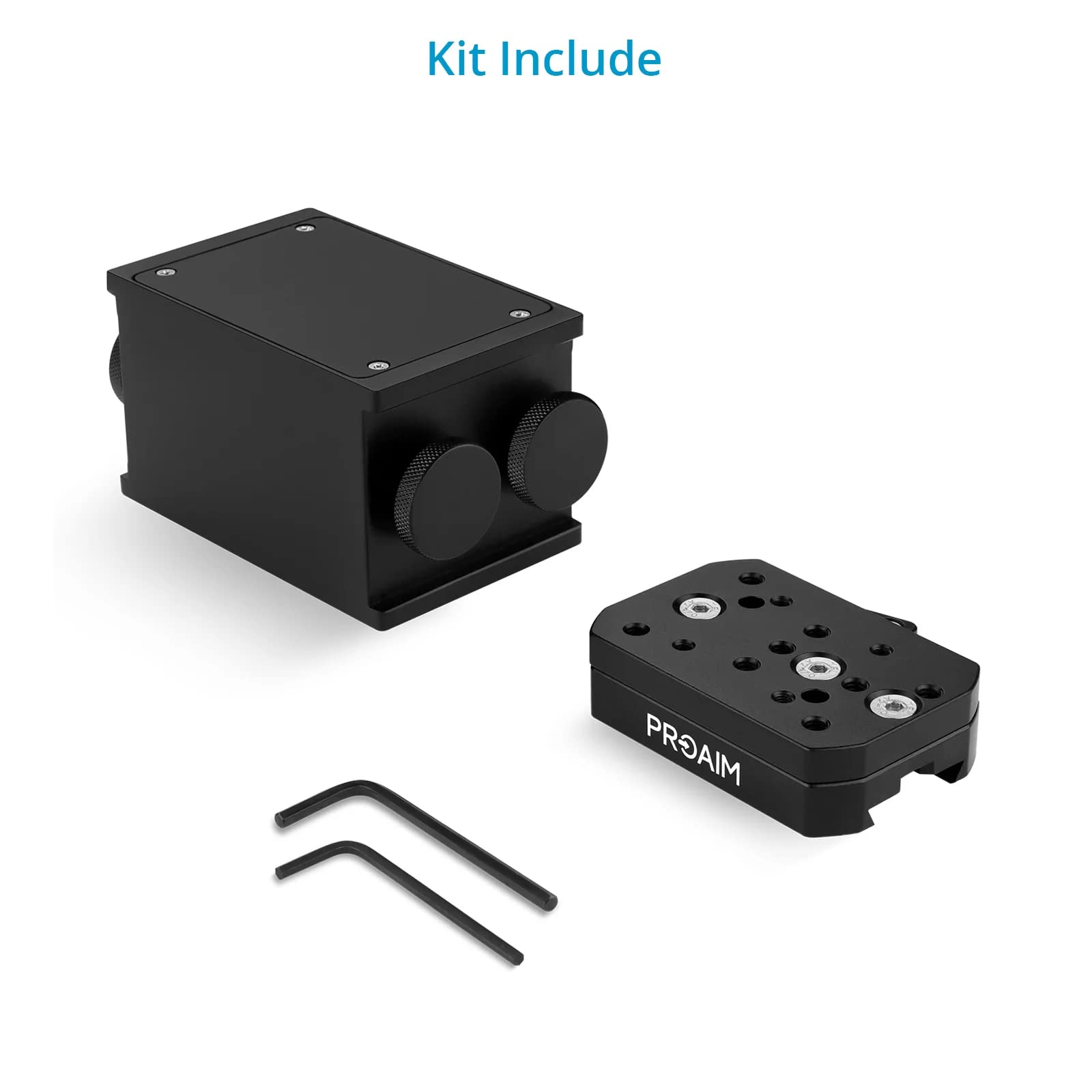 Proaim Quick Release 6Tr Gimbal Mount For M/Mx/ & M5/M10/M15/Pro Camera Gimbal 40Ft Fraser Camera Jib/Crane (Qr-R6Tr)