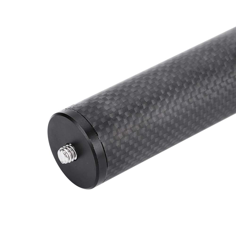 Vingvo Tripod Extension, Carbon Fiber Extension Rod Carbon Fiber Extension Rod Tripod Extension Tube For Gimbal Lightweight Pole Extender Accessory For Tripod Stabilizer