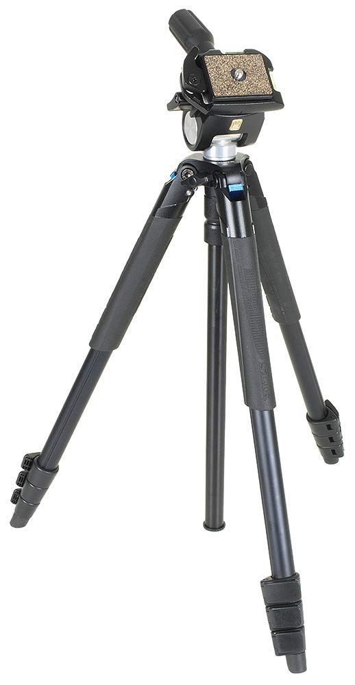Slik Sprint Pro Iii Travel Tripod Ez W/Sh-707E 2-Way Head For Mirrorless/Dslr Sony Nikon Canon Fuji Cameras And More - Black (611-853)