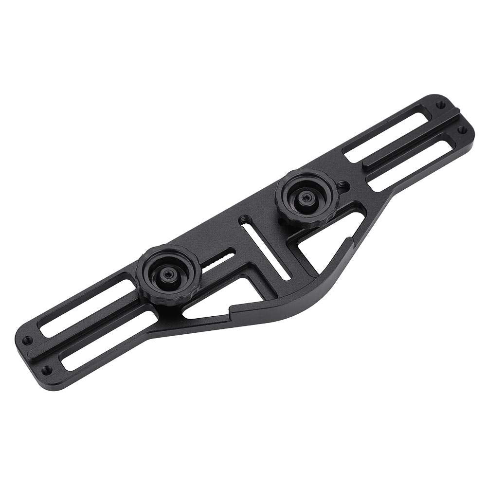 Oumij Diving Underwater Handheld Gimbal Stabilizer Aluminum Tray With Handle Grips With 1/4In Screws For Underwater Camera Housing Case Accessory Diving Gimbal Stabilizer Accessories