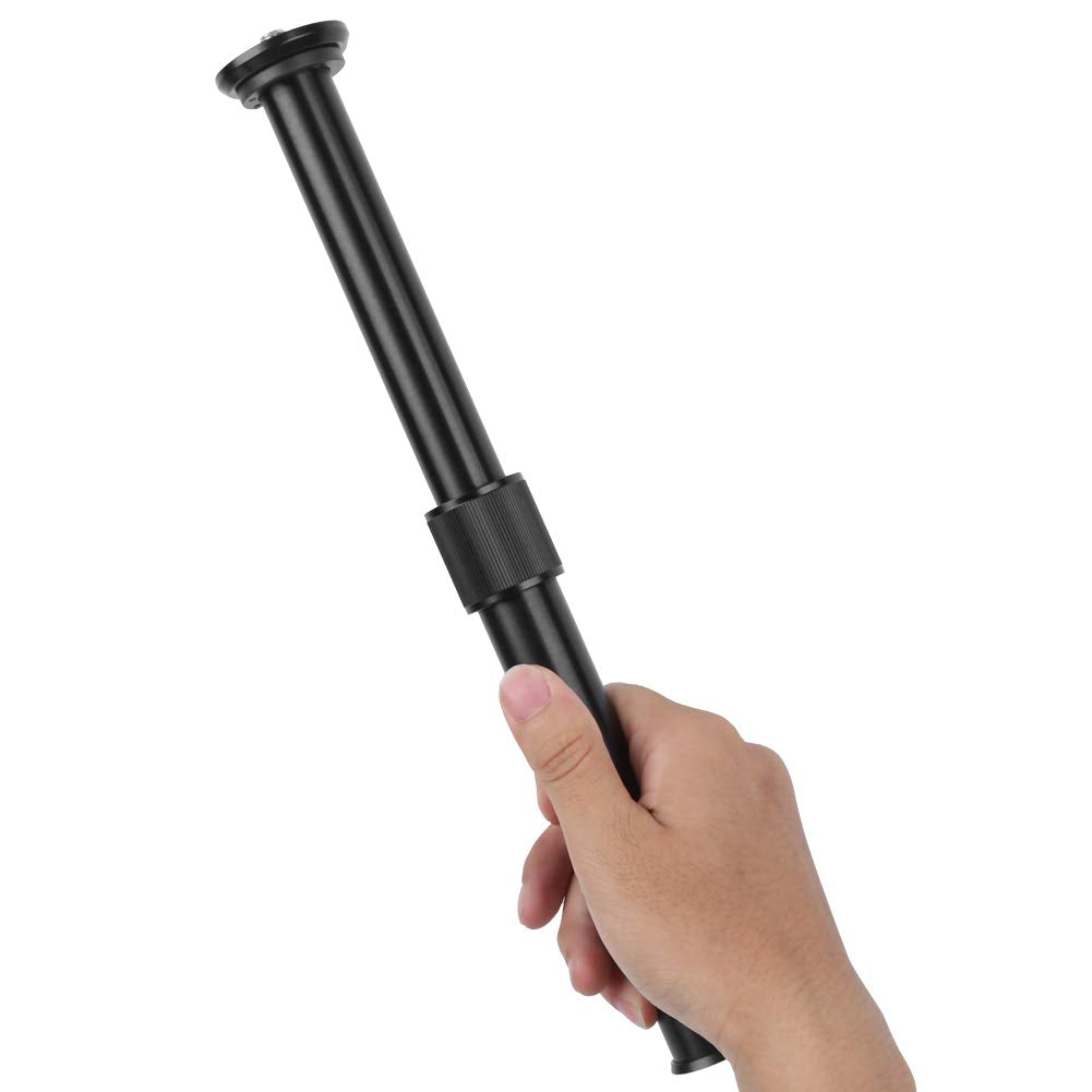 Yunir Stabilizer Extension Bar,18.5‑31.5Cm Adjustable Alloy Tripod Axis Extension Rod,Video Stabilizer Extension Bar