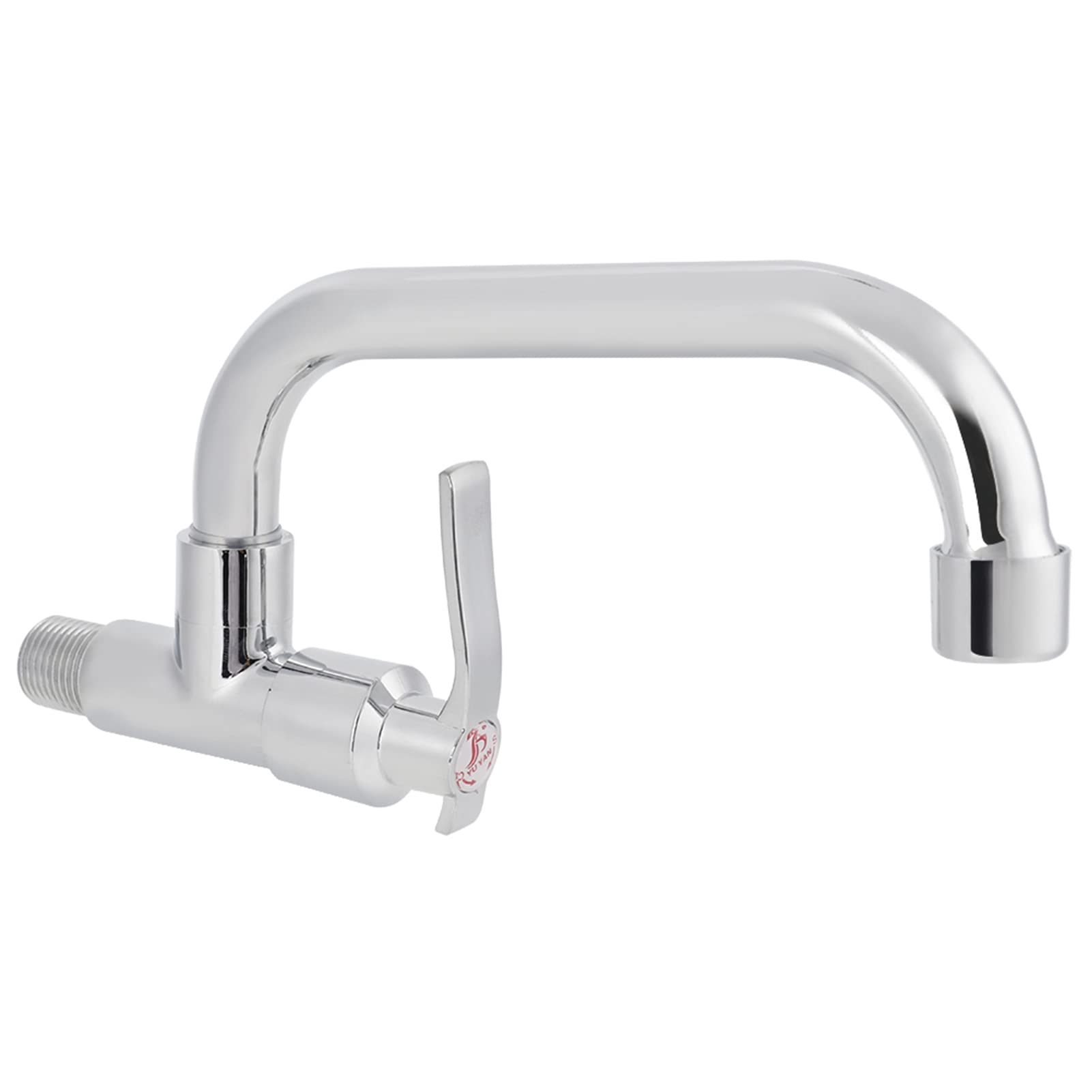 Zerone Water Faucet,Kitchen Faucet Wall Mounted Single Cold Water Tap G1/2In Wall Mounted Single Cold Water Tap Sink Water Faucet Kitchen Sink Faucets For Home Kitchen Use(Lq-3093 20Cm)