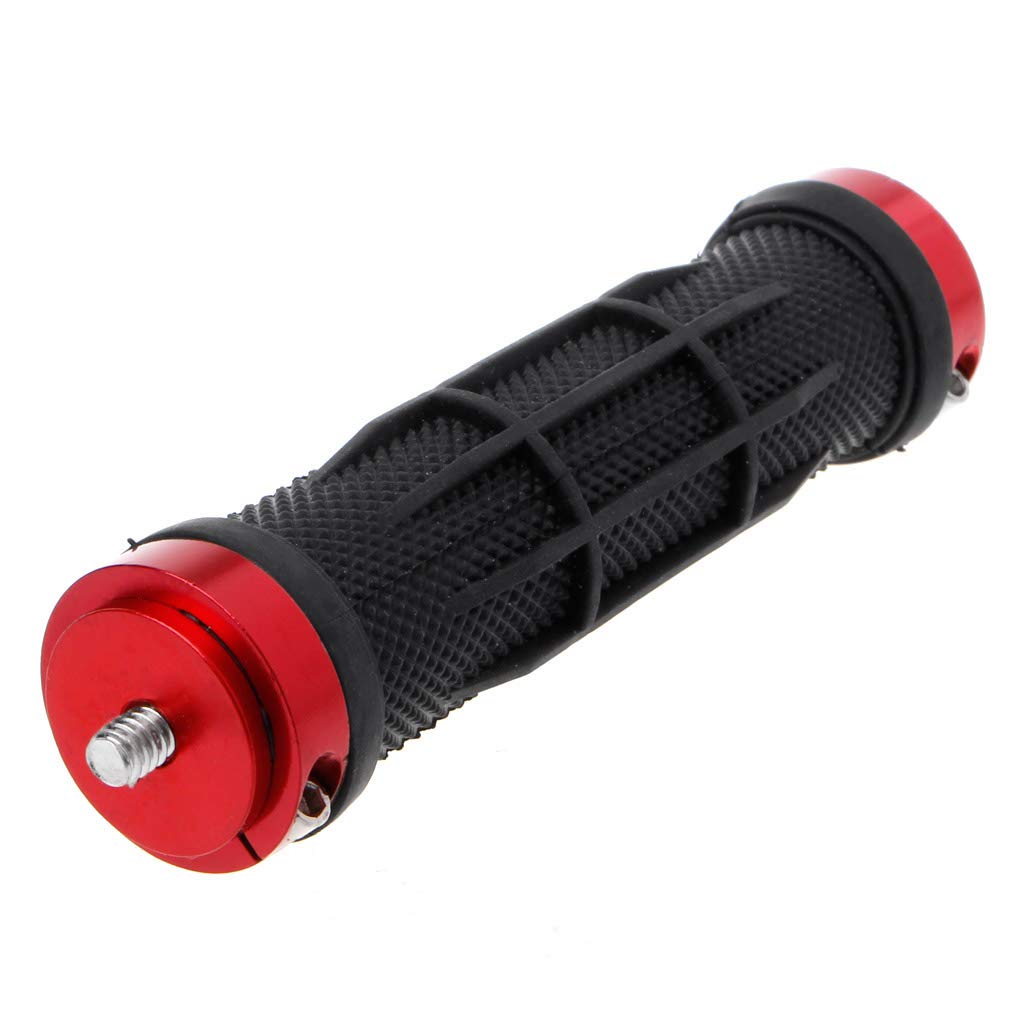 Stebcece 1/4'' Handle Grip Stabilizer Holder Stand Handheld Tripod For Camera Video Led