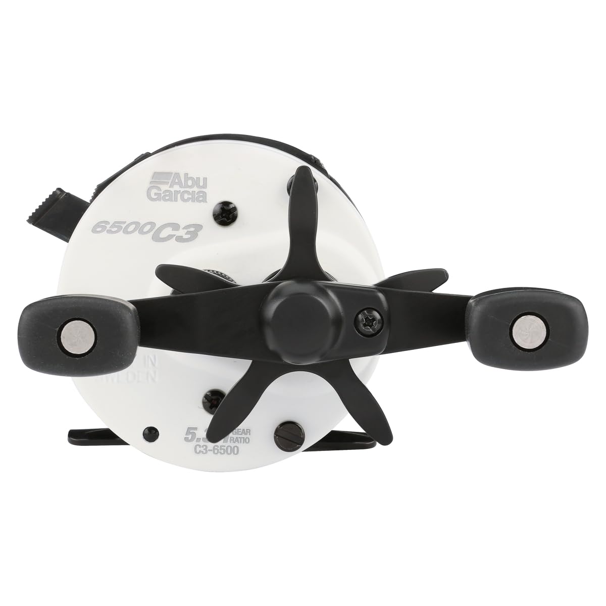 Abu Garcia Ambassadeur C3 6500 Baitcast Reel White Edition
