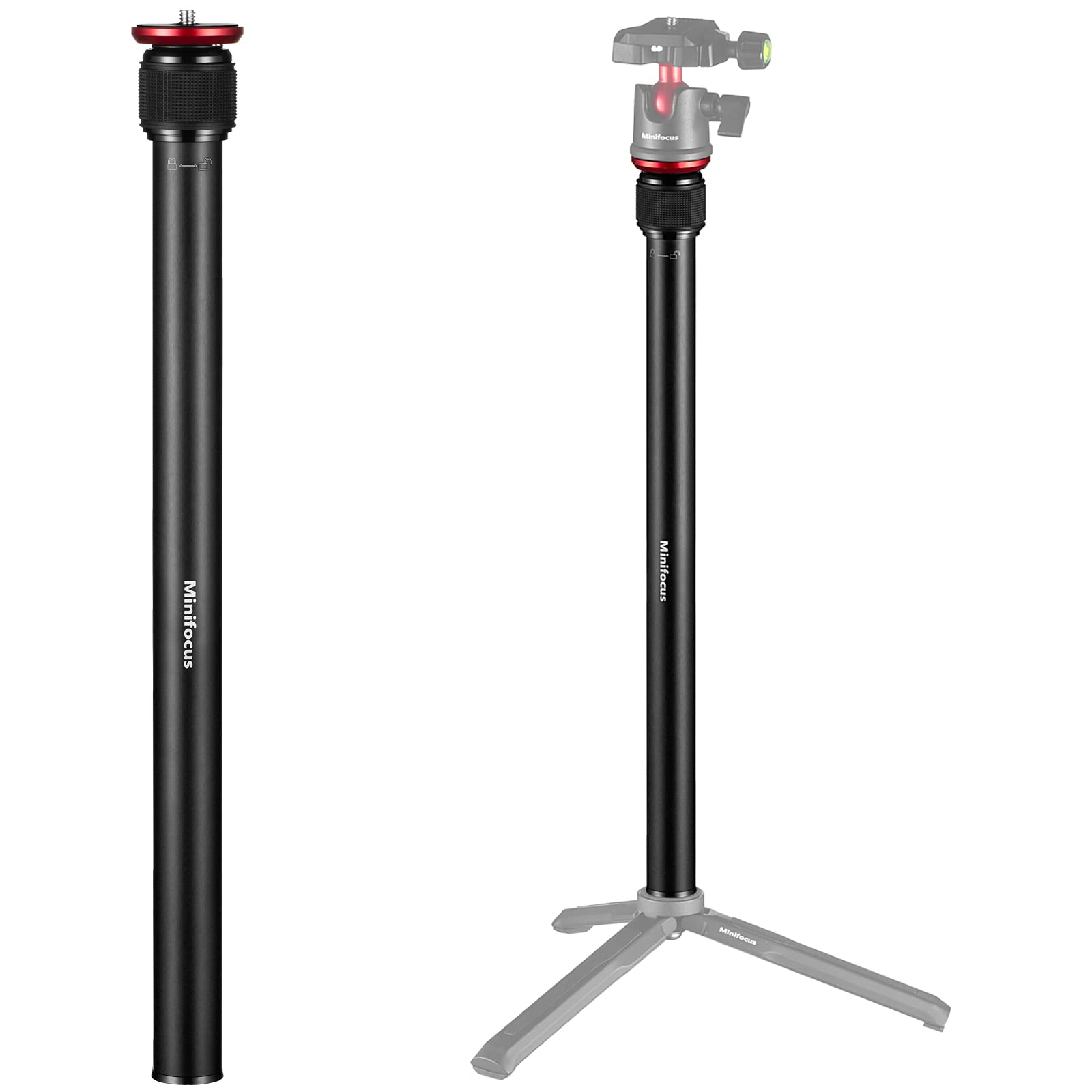 Minifocus 2 Section Tripod Extension & Compact Camera Tripod