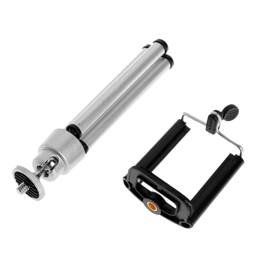 Baofufc Light Weight Tripod Stand With Clip Rotary Aluminium Alloy Holder For Phone Level Digital Slr Camera Wig Tripod Stand