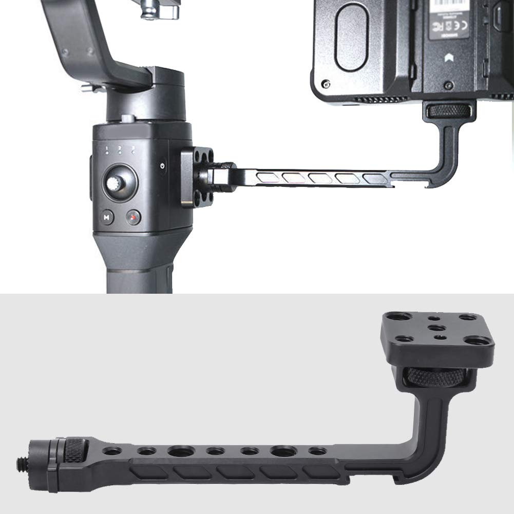 Agatige Monitor Expansion Bracket, 360 Degree Adjustable Monitor Expansion Bracket Adjustable Stand Support Adapter Monitor Arm Holder For Ronin S Sc Stabilizer