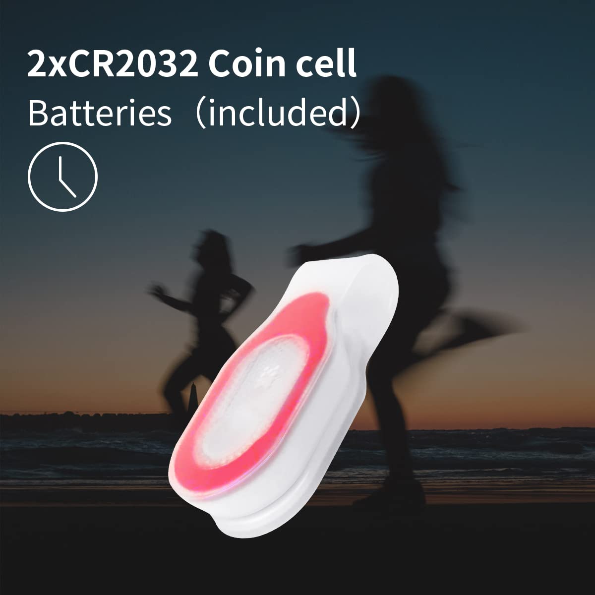 Pozlle Led Flashlights Clip On Flashlight Night Safely Nursing Night Light Hands  Strong Magnetic To Grip Clothing. Perfect For Hiking, Dog Walking, Running, Doctors, Nurses, Police Officers