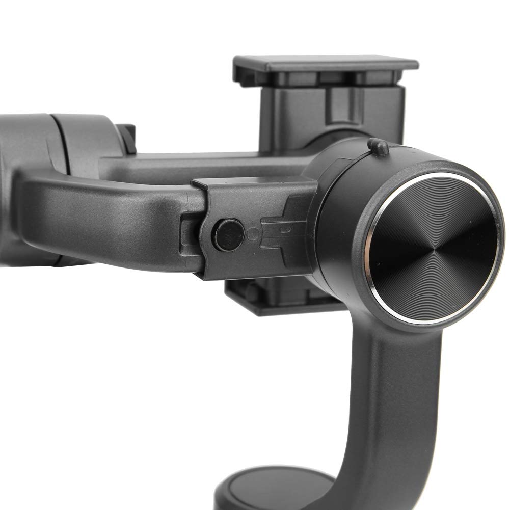 Asixxsix Face Recognition 3‑Axis Stabilizer, 3‑Axis Phone Stabilizer, Panoramic Mode Smart Tracks For Streaming Media Youtube