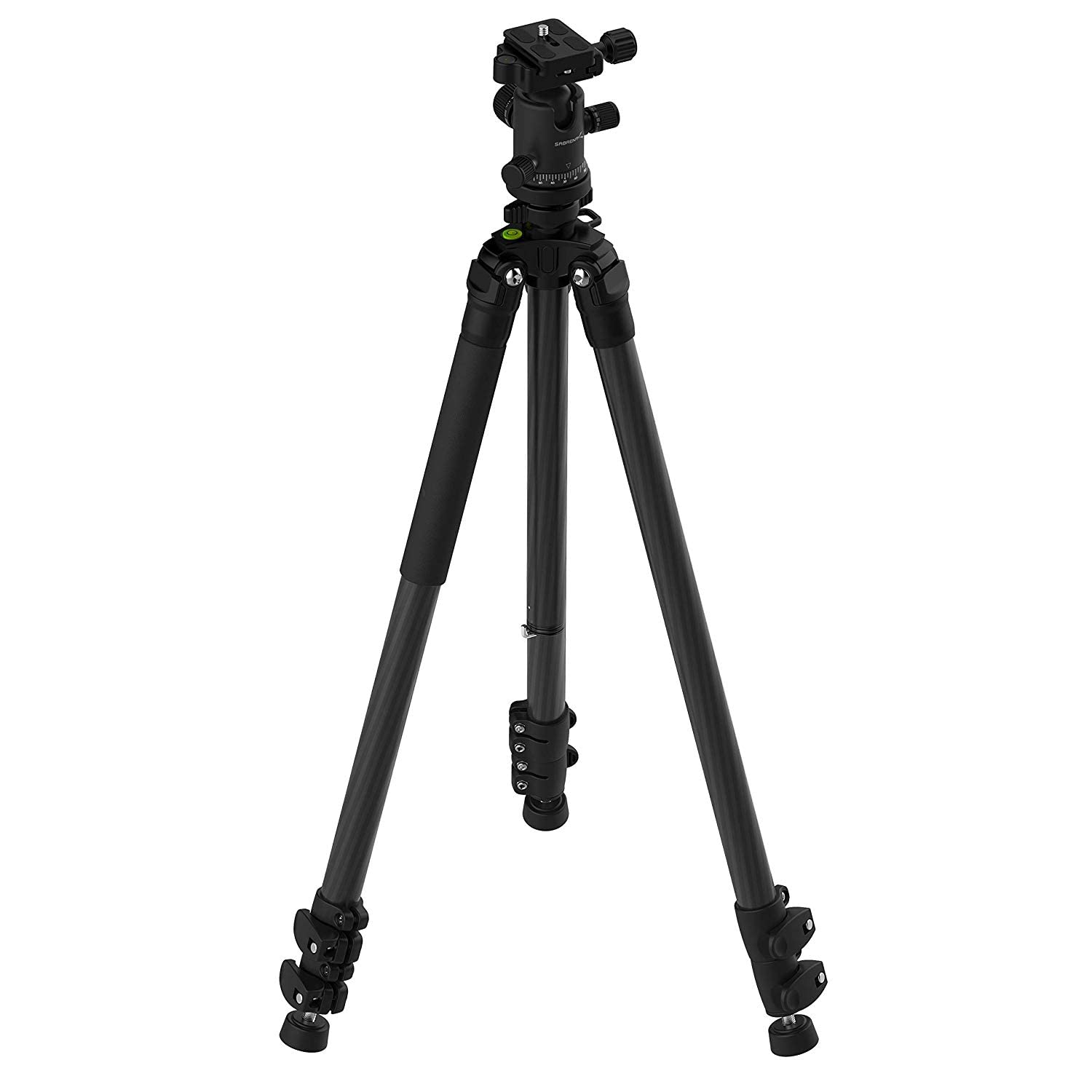 Sabrent 62 Inch Carbon Fiber Tripod With 360 Degree Camera Mount (Tp-Cf62)