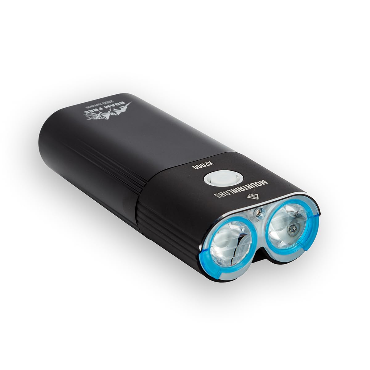 Mountain Lab X2000 Flashlight Kit – 2000 Lumen High-Performance Led Light With Handlebar & Helmet Mounts, Remote Control, And Power Bank Function