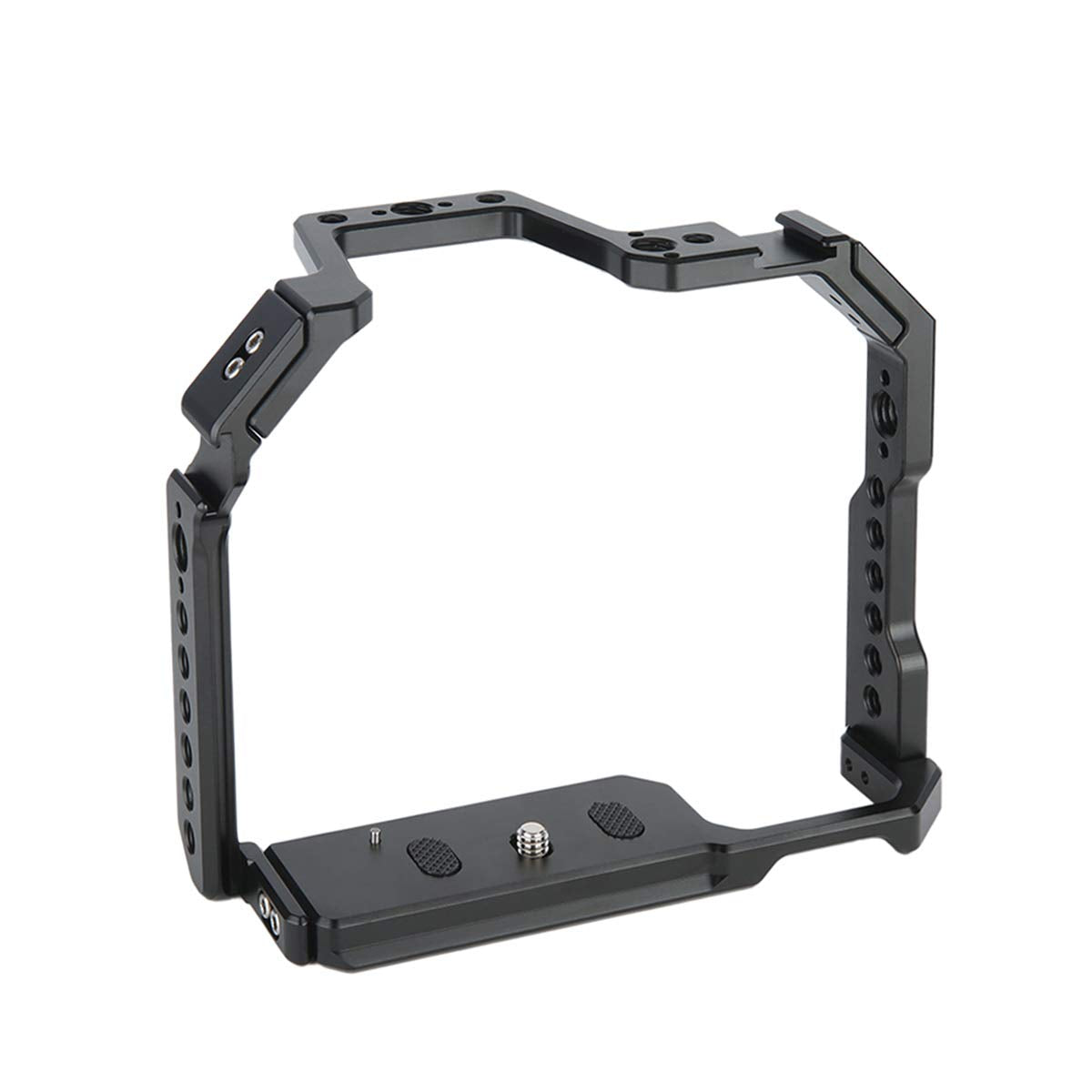 Niceyrig Camera Cage For Canon 80D 90D 70D, With Nato Rail Cold Shoe And 1/4 3/8 Locating Hole - 371