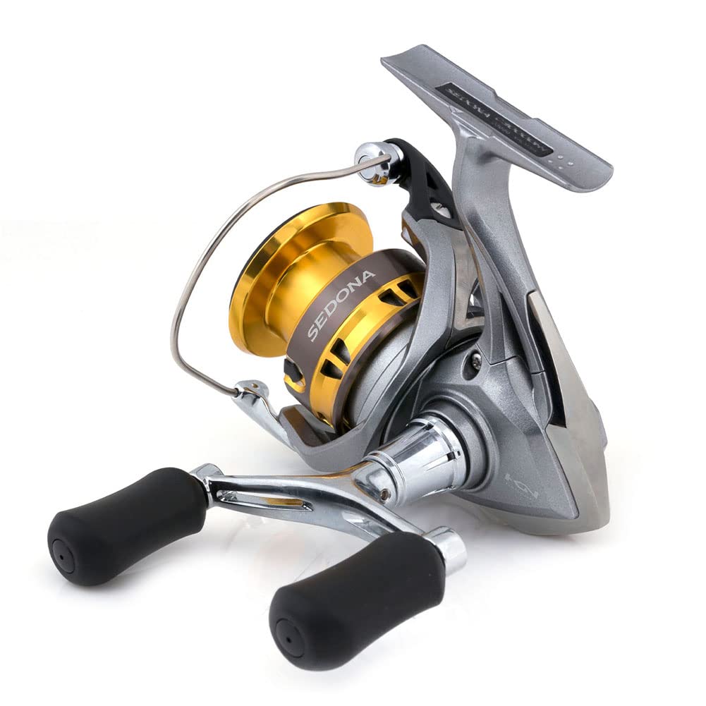 Shimano Sec3000Hgfic Sedona Fi Spinning Reel, 3000 Reel Size, 6.2: 1 Gear Ratio, 39" Retrieve Rate, Ambidextrous, Clam Package