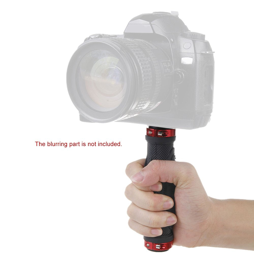 Andoer 1/4" Screw Handle Holder Grip Stabilizer For Canon Nikon Sony Digital Video Camera Camcorder Gopro Camera