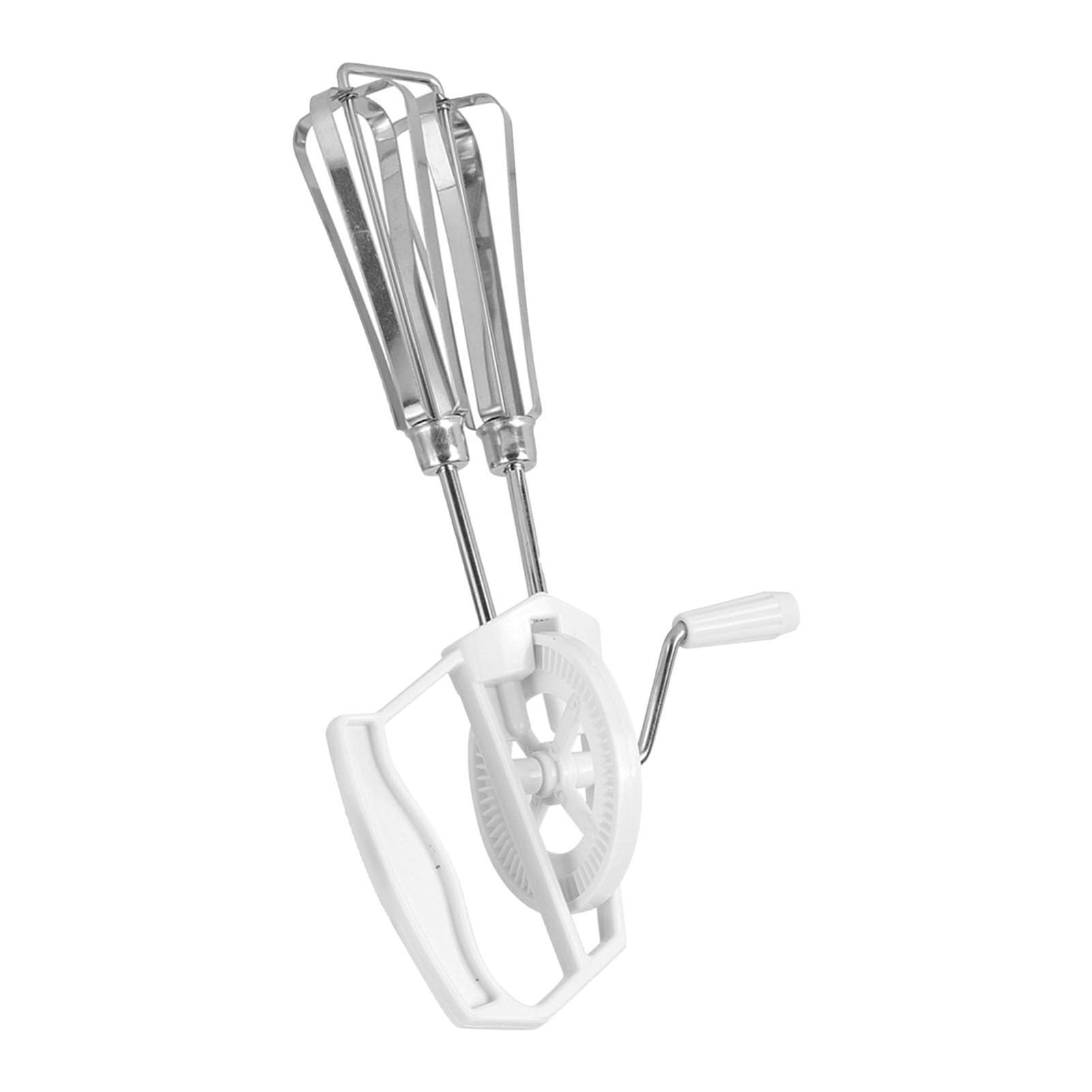 Dmlengoin Stainless Steel Handheld Manual Egg Blender Mixer Beater Home Kitchen Cooking Tool