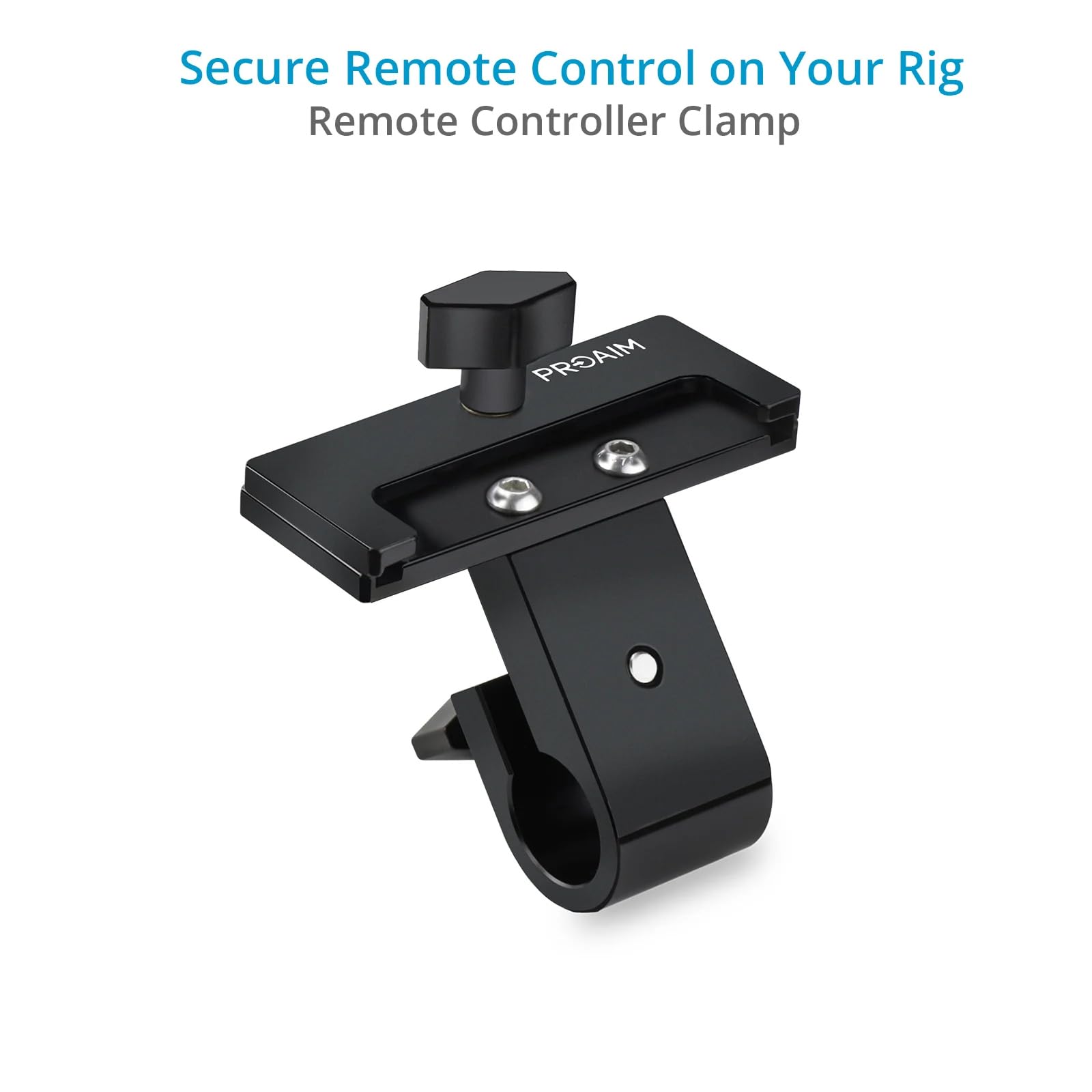 Proaim Jib/Crane Gimbal Mount Kit For M/Mx Camera Gimbals. 37Mm Diameter Jib Mount. Quick Release Adapter. Remote Controller Clamp. Compatible With Jib/Cranes, Tripods. (Rn-244-00)