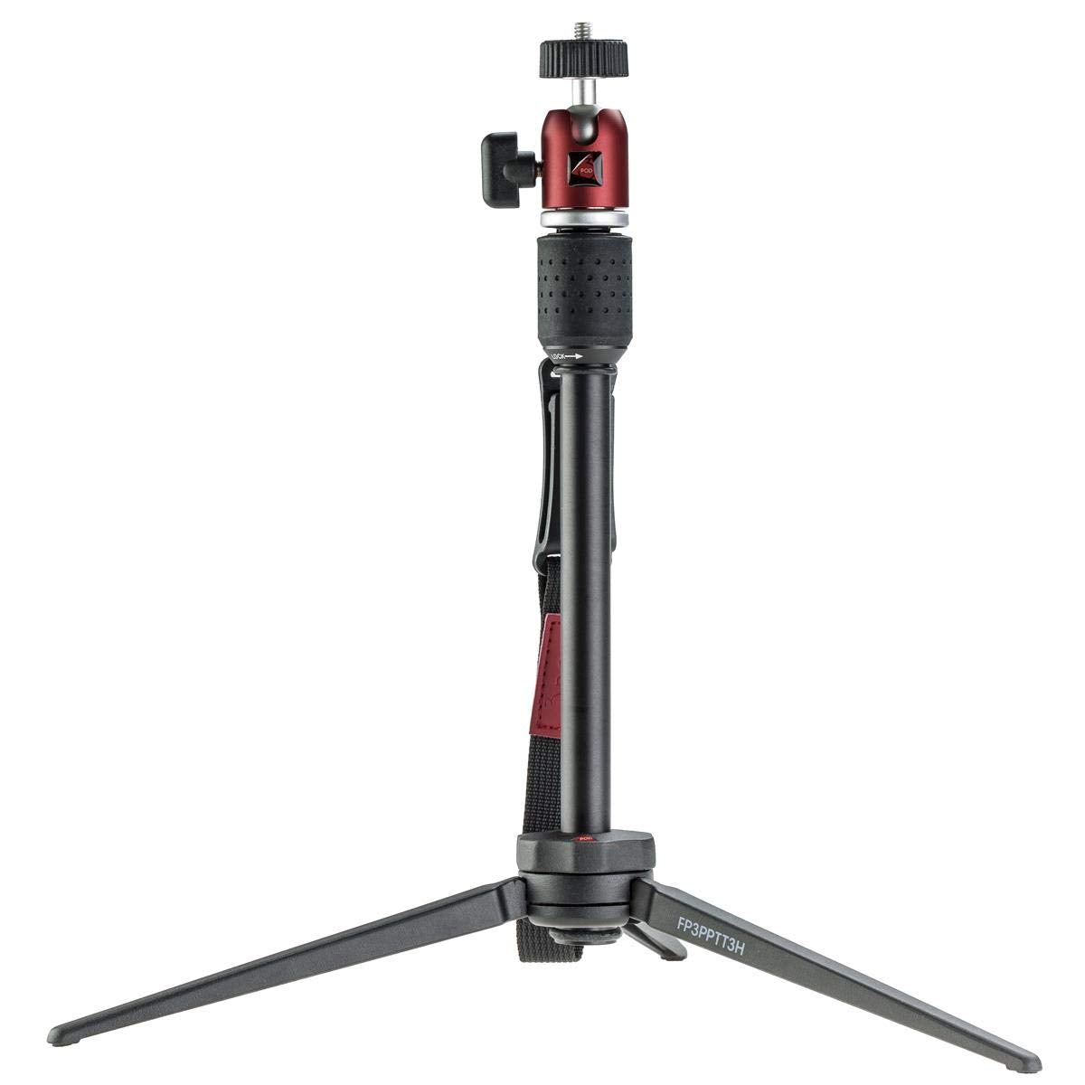 3Pod Small Portable 2-Section Table Top Tripod With Ball Head For Dslr & Gopro Cameras