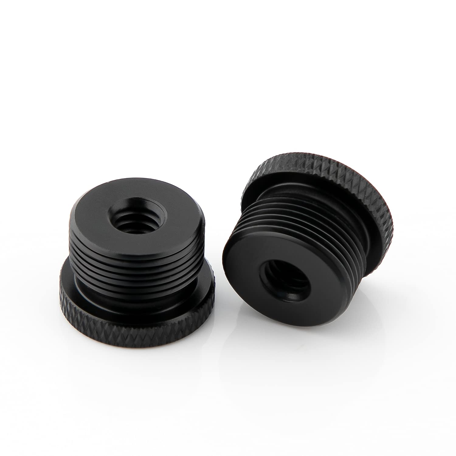 Savita 2Pcs Mic Foot Adapter Screw Thread Adapter 1/4 Female To 5/8 Male Tripod Screw Adapter For Camera Monitor Microphone Stand
