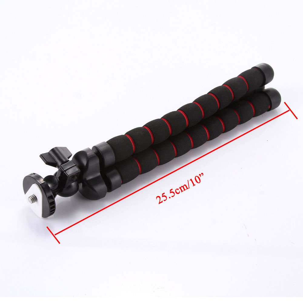 Focusfoto Octopus Flexible Portable Tripod Stand 1/4'' Screw Mounting For Camera Digital Dv Action Camera Dslr Medium Size
